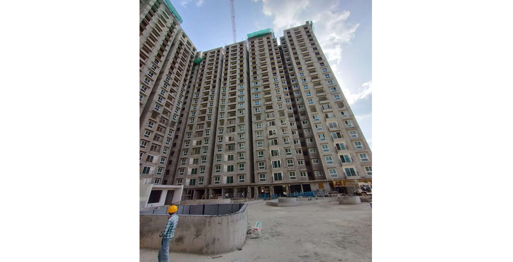 May 2022 - Helio Block: Wing C - Structure and finishing Works in progress