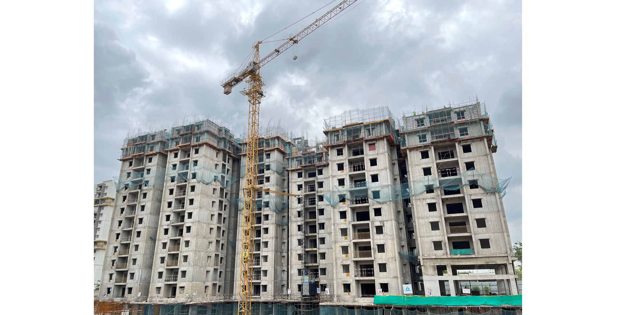 Jun 2022 - Brigade Citadel Tower D: Milestone Release - On Casting of 9th Floor Slab