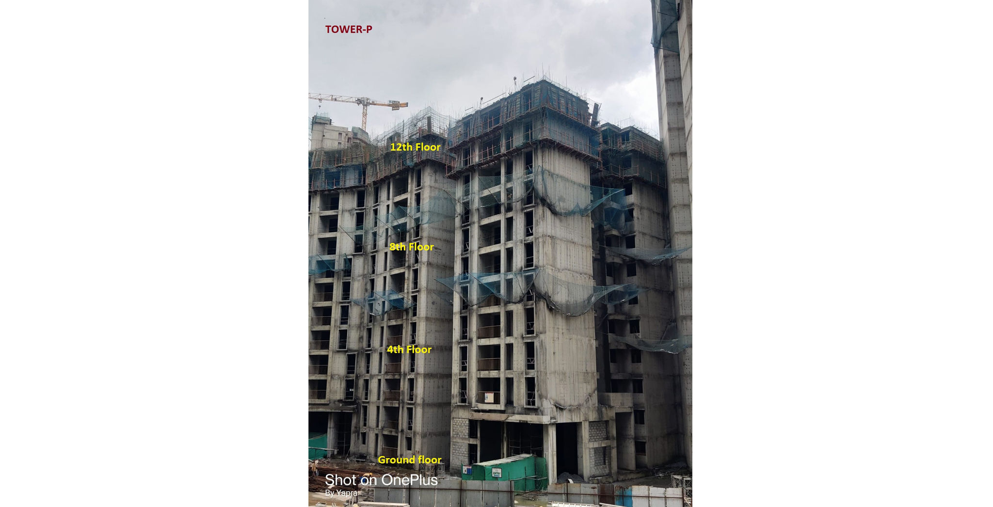 Sep 2022 - Utopia Tranquil Tower P: Milestone Release On Casting of 12th Floor Slab