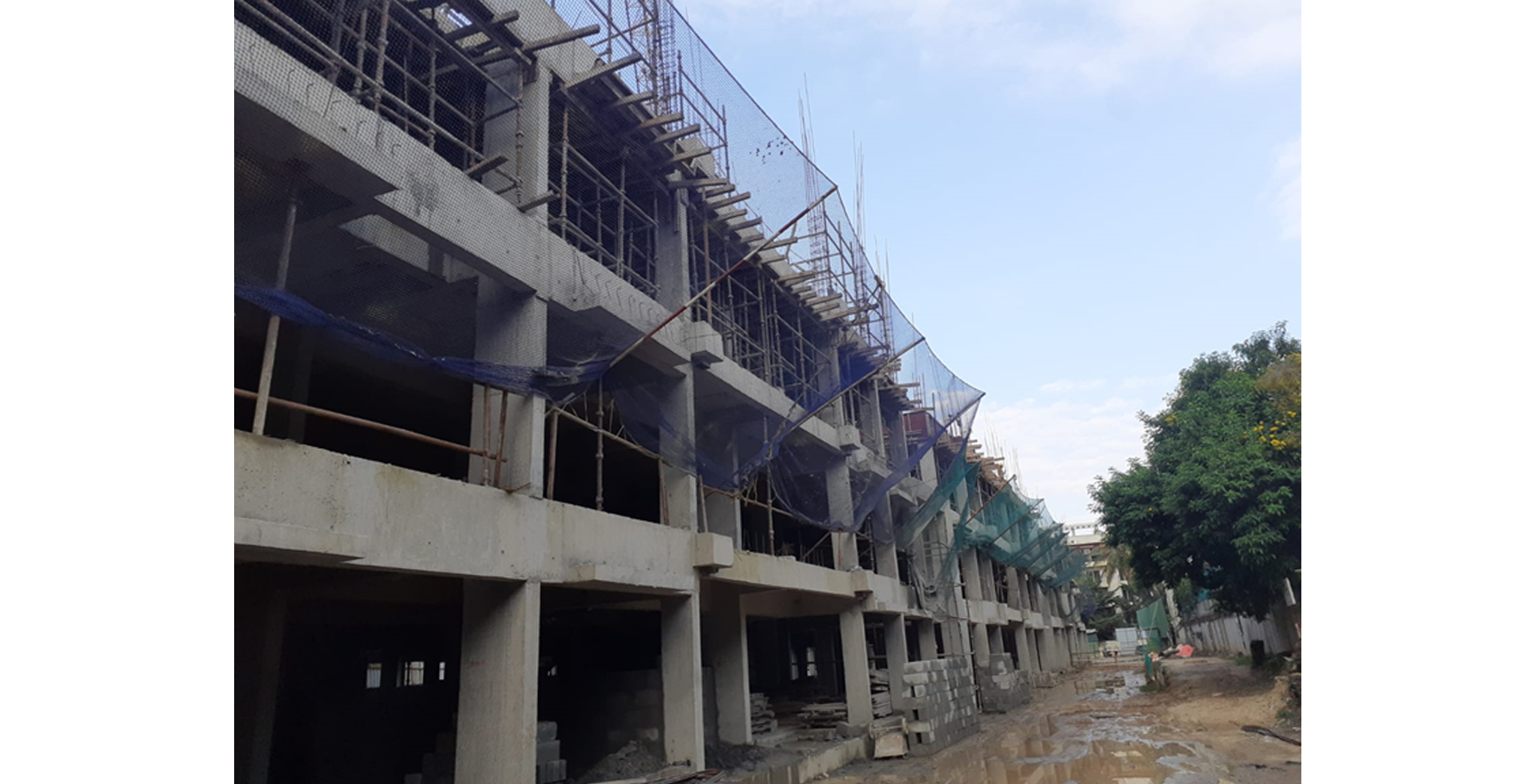 Aug 2022 - Block B: Front view