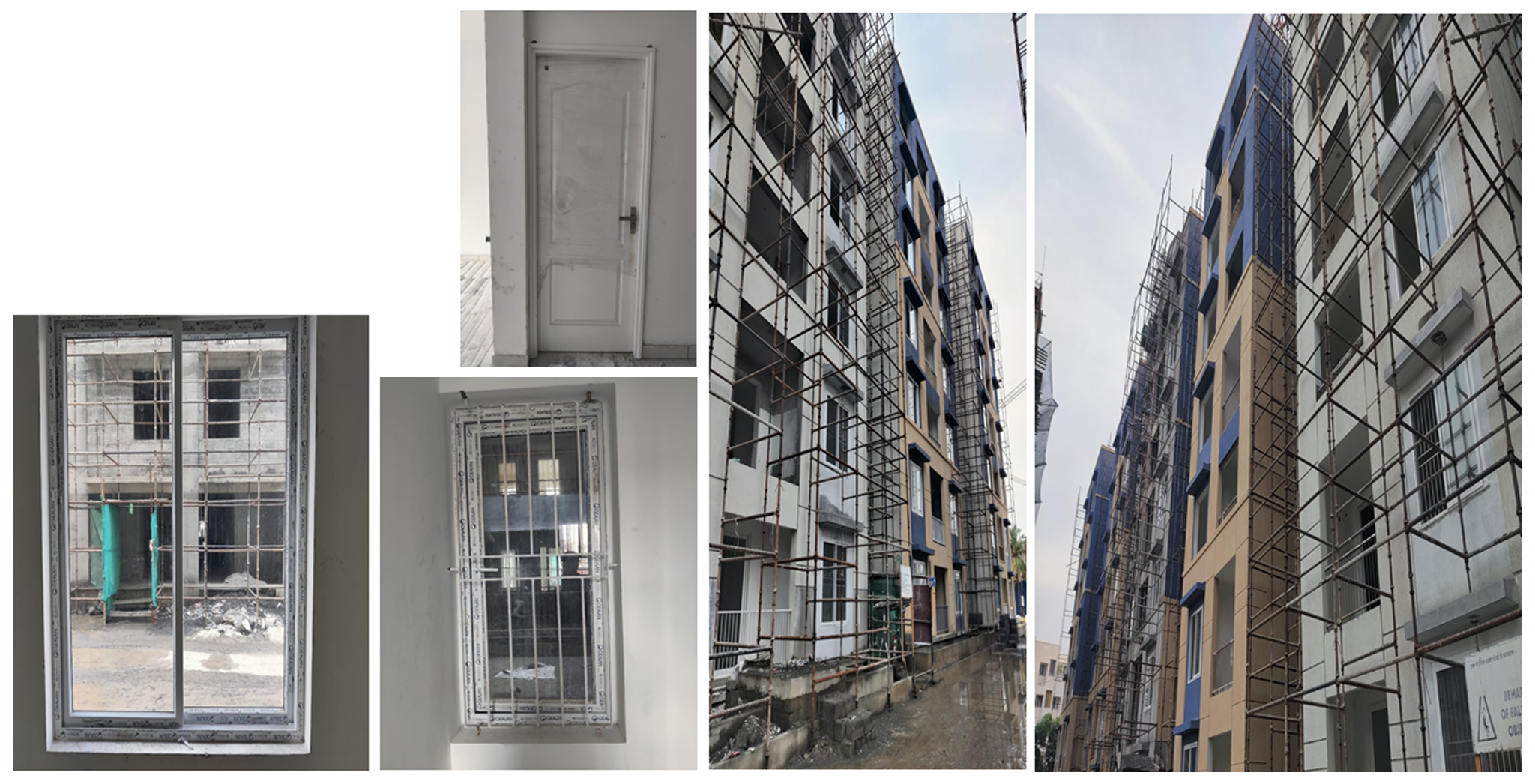 Aug 2022 - Xanadu Bonito Block H: Structure Completed. Above terrace work in progress. Flooring work, Internal painting work, Tiles fixing, Door fixing, Grill fixing, Electrical fixtures in progress.