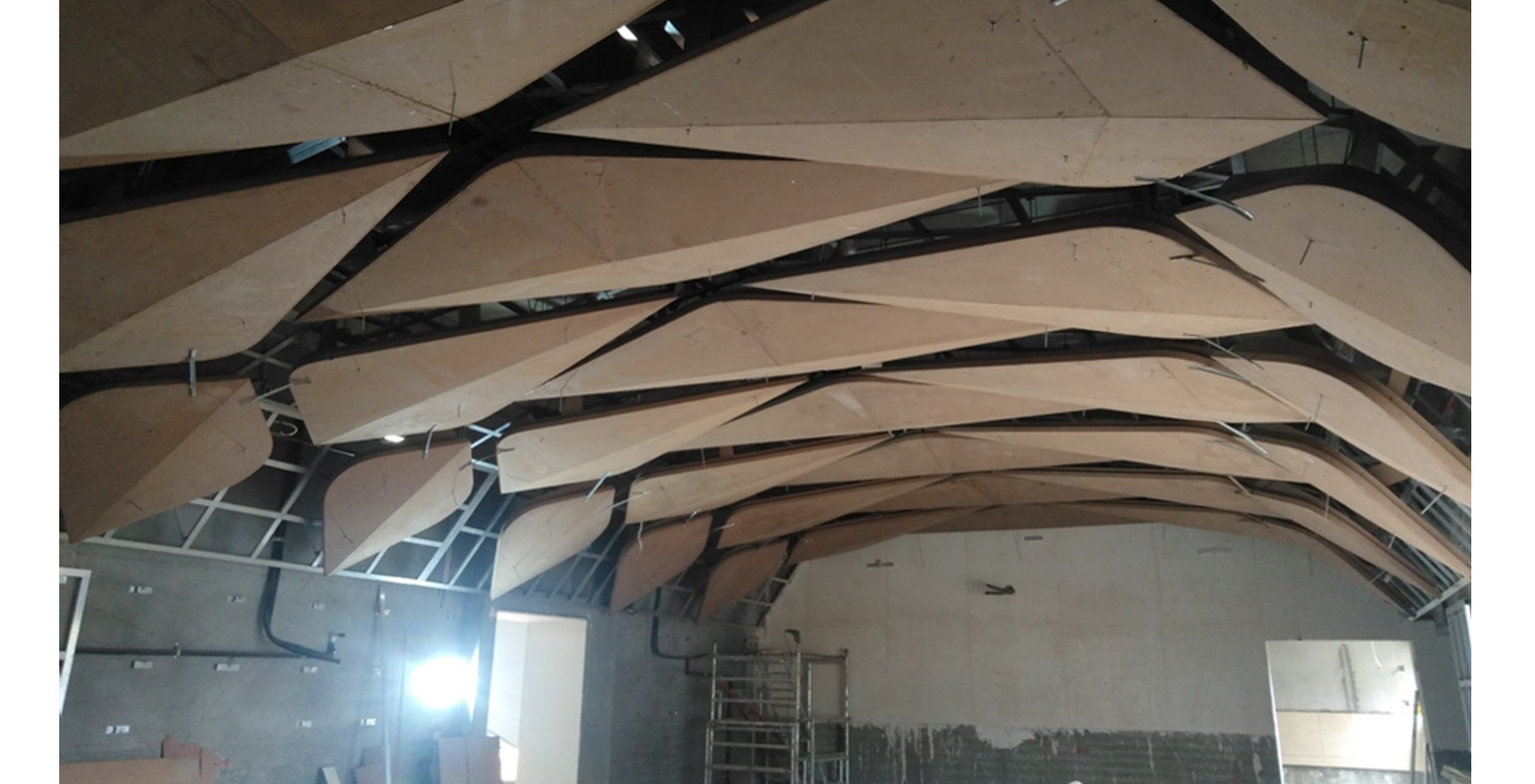 Aug 2022 - Oasis Clubhouse: Interior works in progress