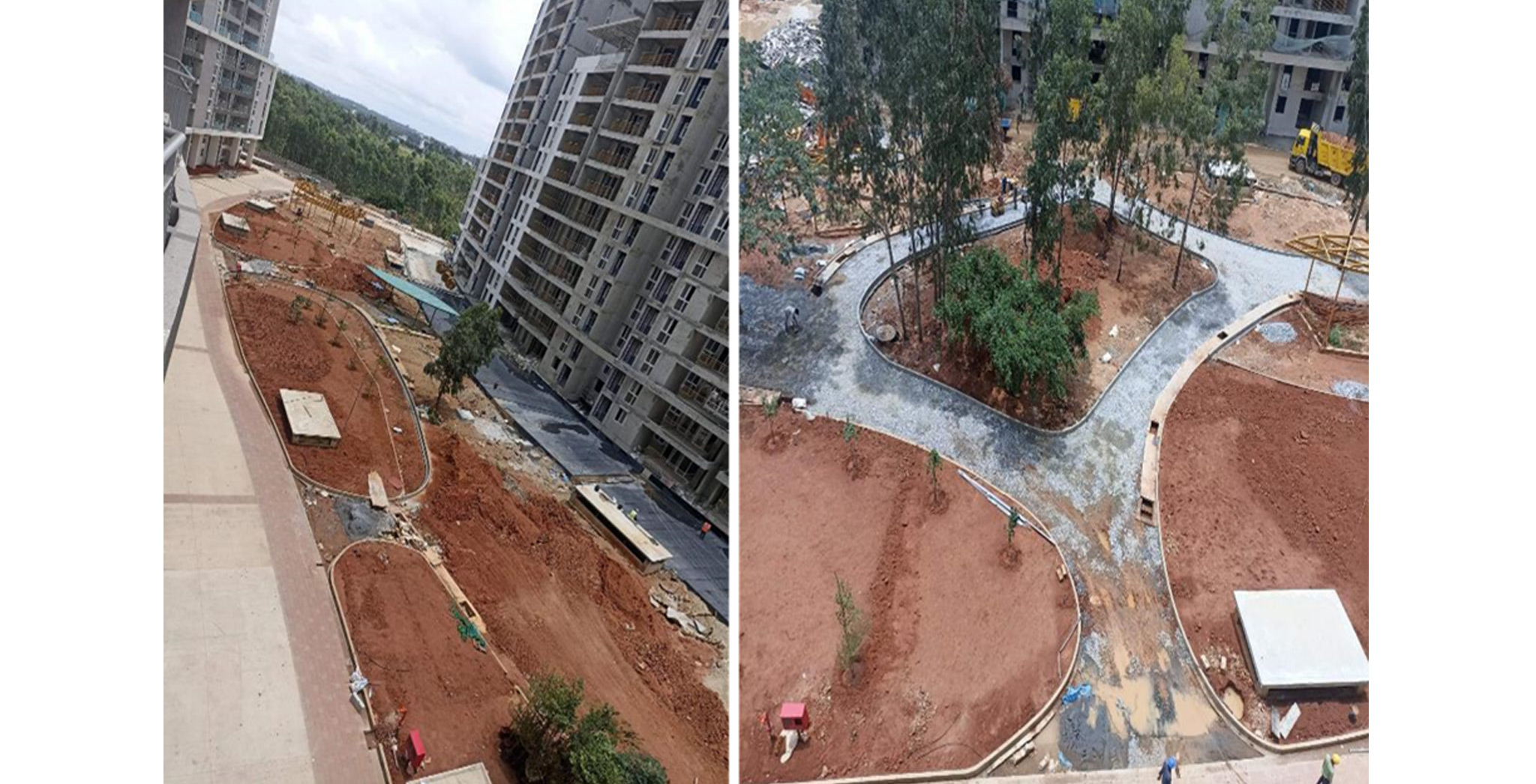 Aug 2022 - Serene: West side Road works