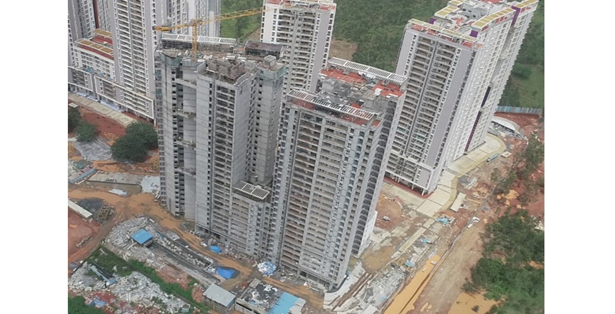 Aug 2022 - Halcyon: Structure work completed