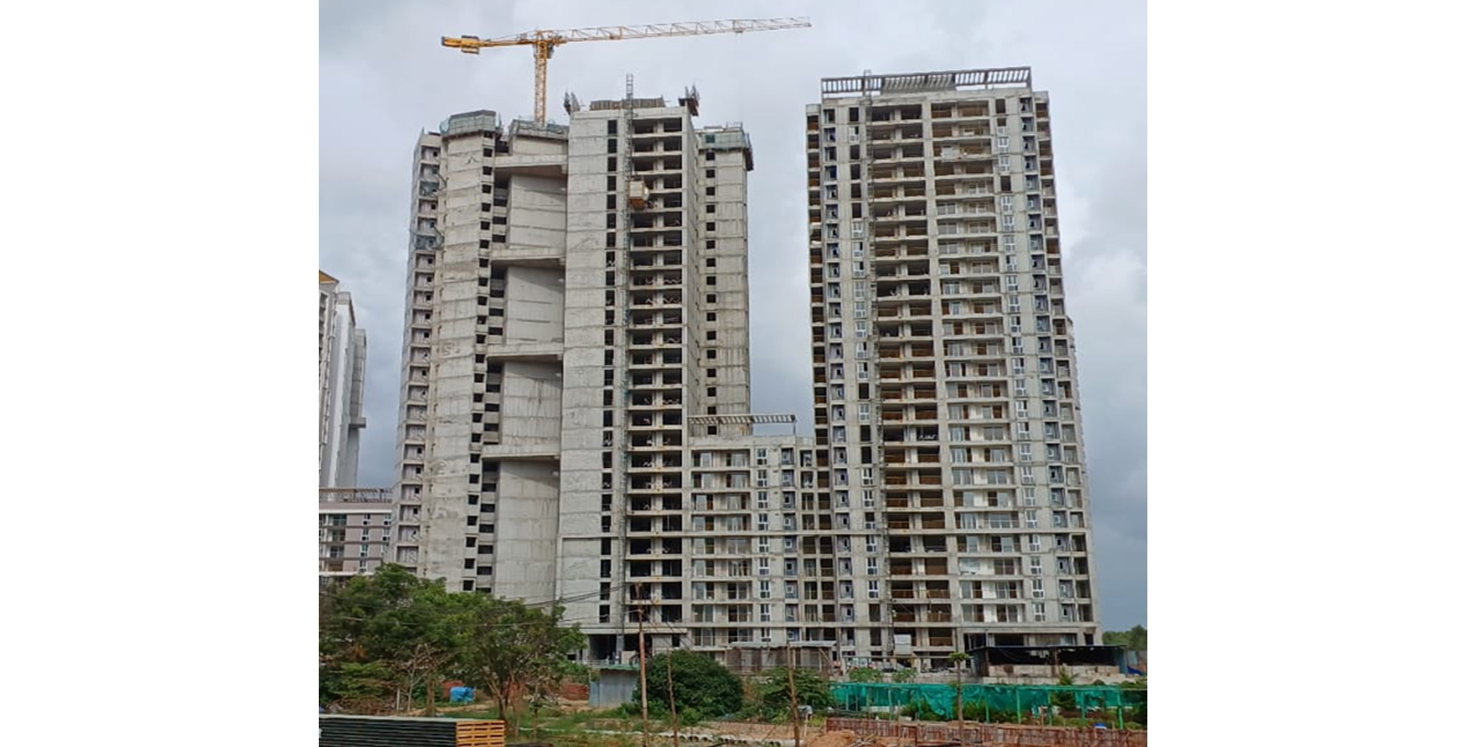 Aug 2022 - Halcyon: Structure work completed