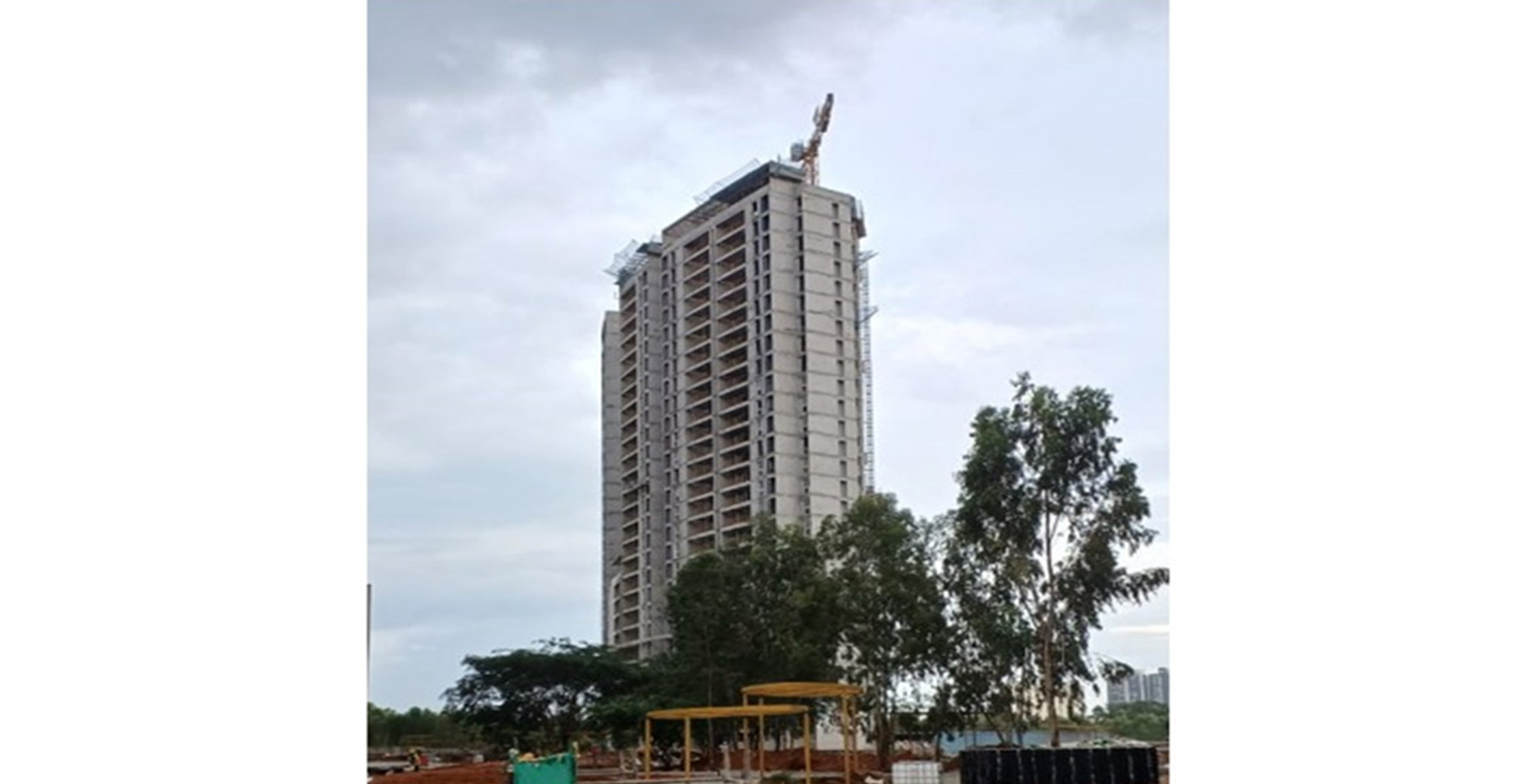 Aug 2022 - Halcyon: Structure work completed