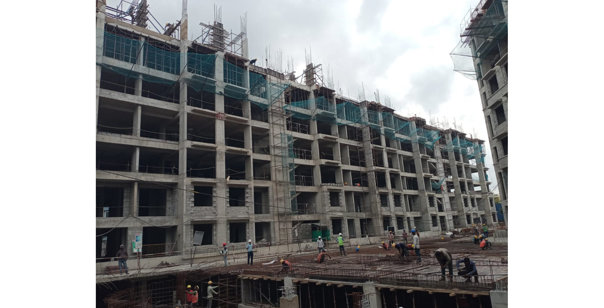 Sep 2022 - Xanadu Destino S Block: Milestone Release - On Casting of 6th Floor Slab