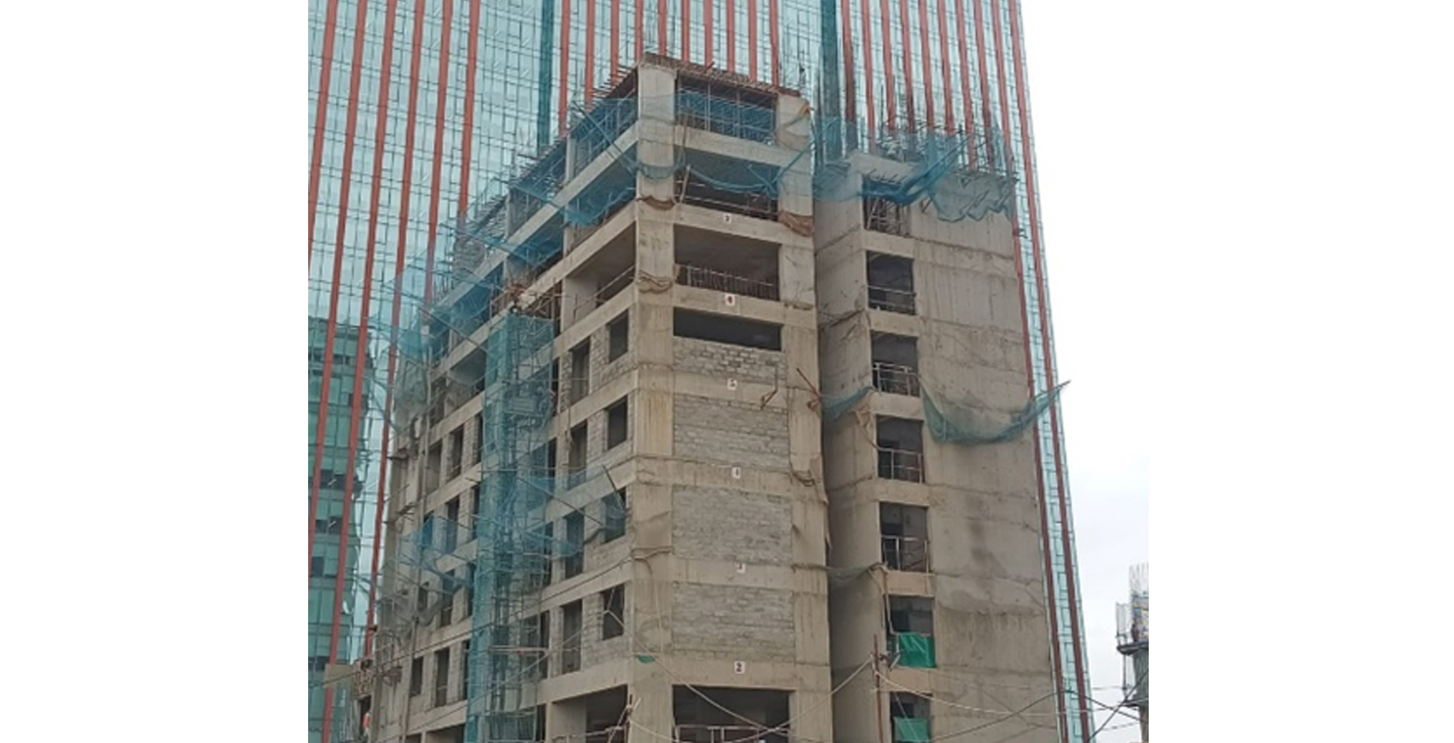 Sep 2022 - Serviced Apartment: 8th Floor Level Slab Completed