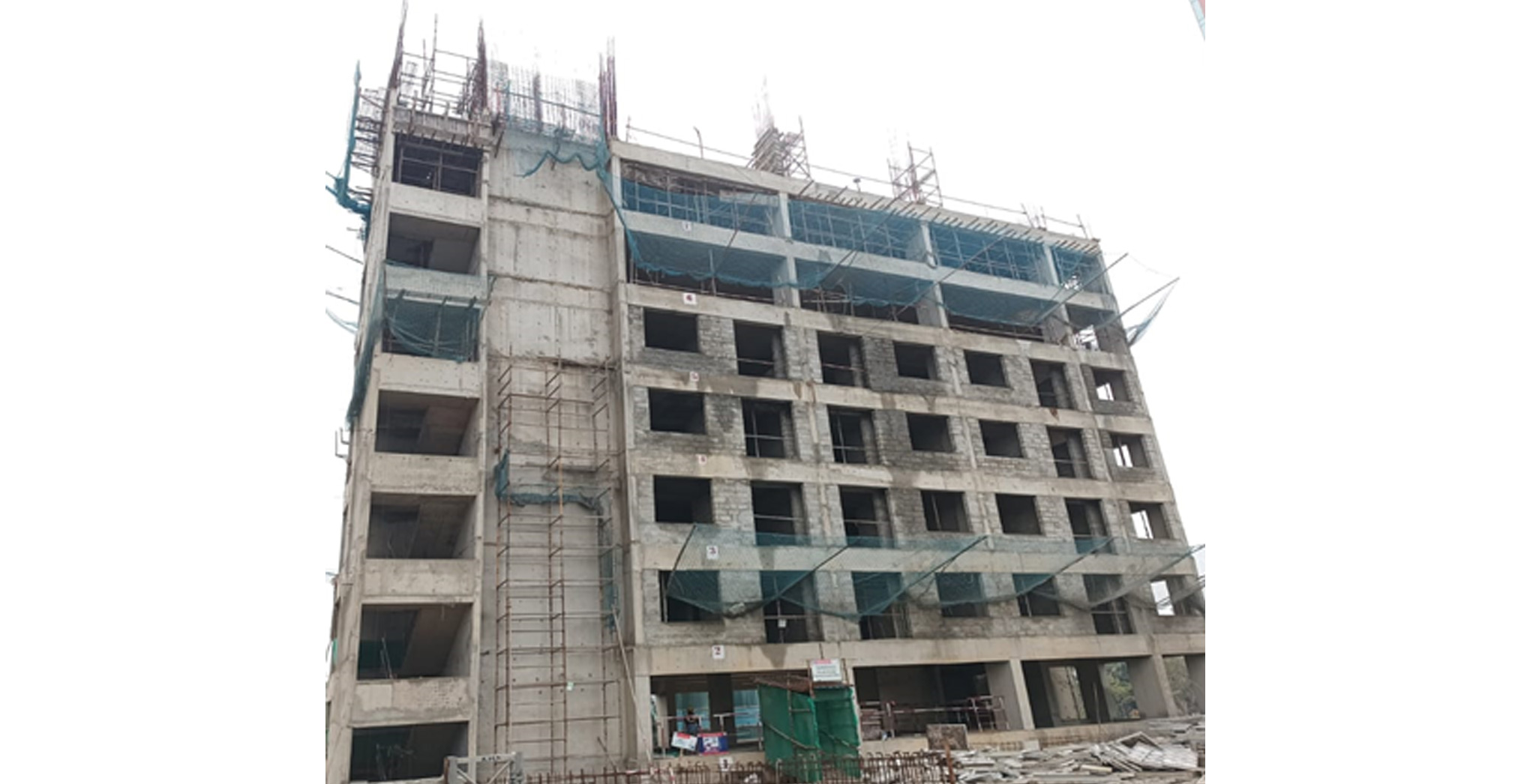 Sep 2022 - Serviced Apartment: 8th Floor Level Slab Completed