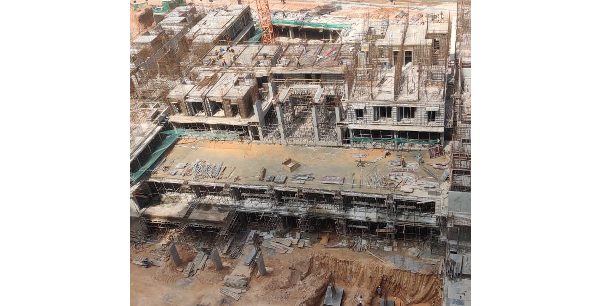 Oct 2022 - Iridium Block: Wing B - Milestone release On Casting of First Floor Slab