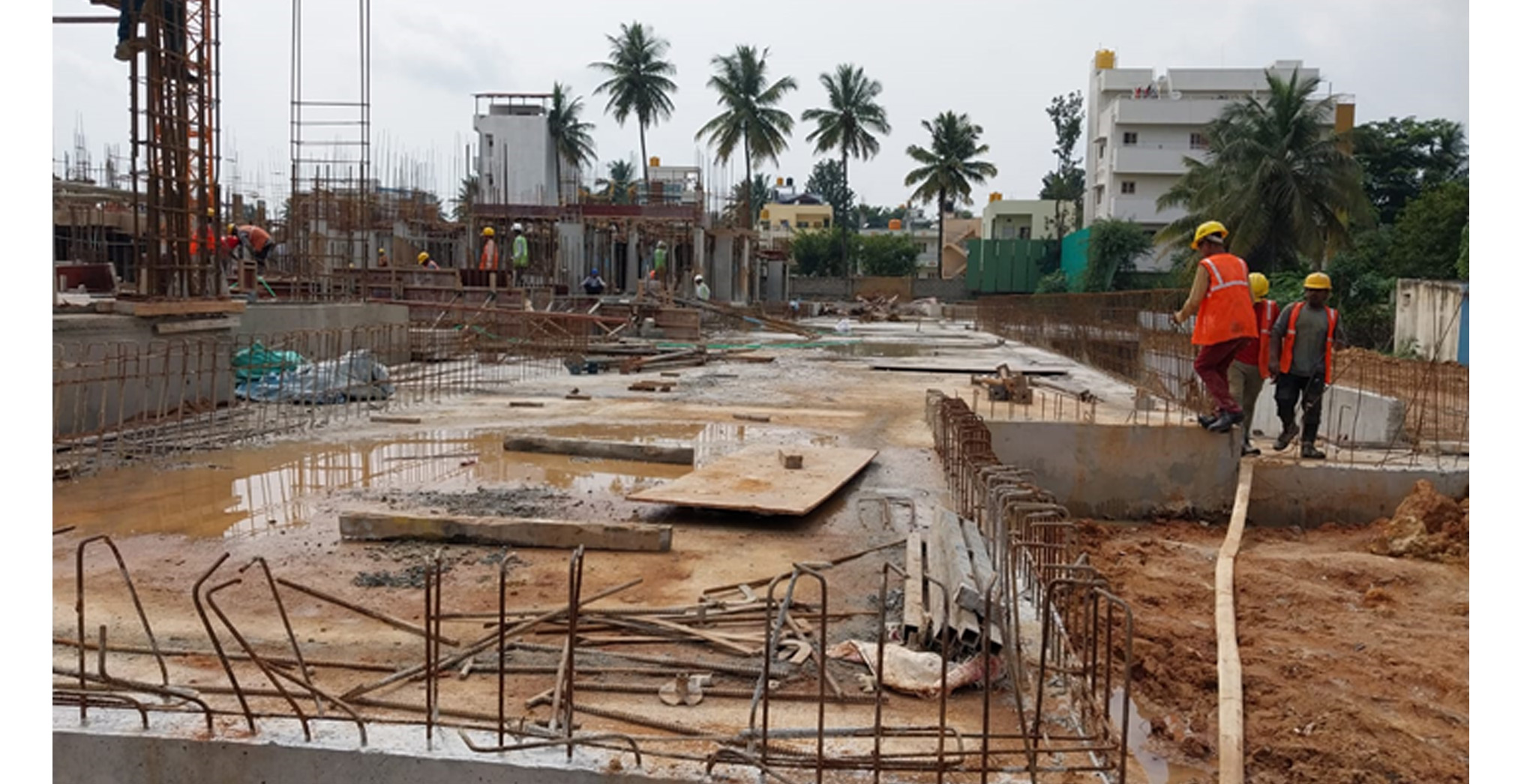 Oct 2022 - Brigade Laguna Tower D: Milestone Release On Casting of Ground Floor Slab