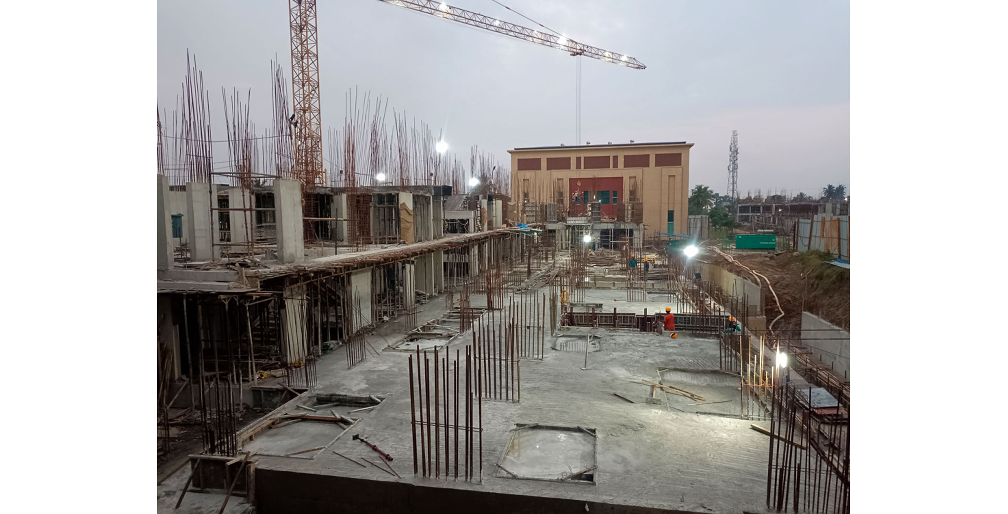Dec 2022 - Xanadu Celeste Tower N: Milestone Release On Casting of Ground Floor Slab