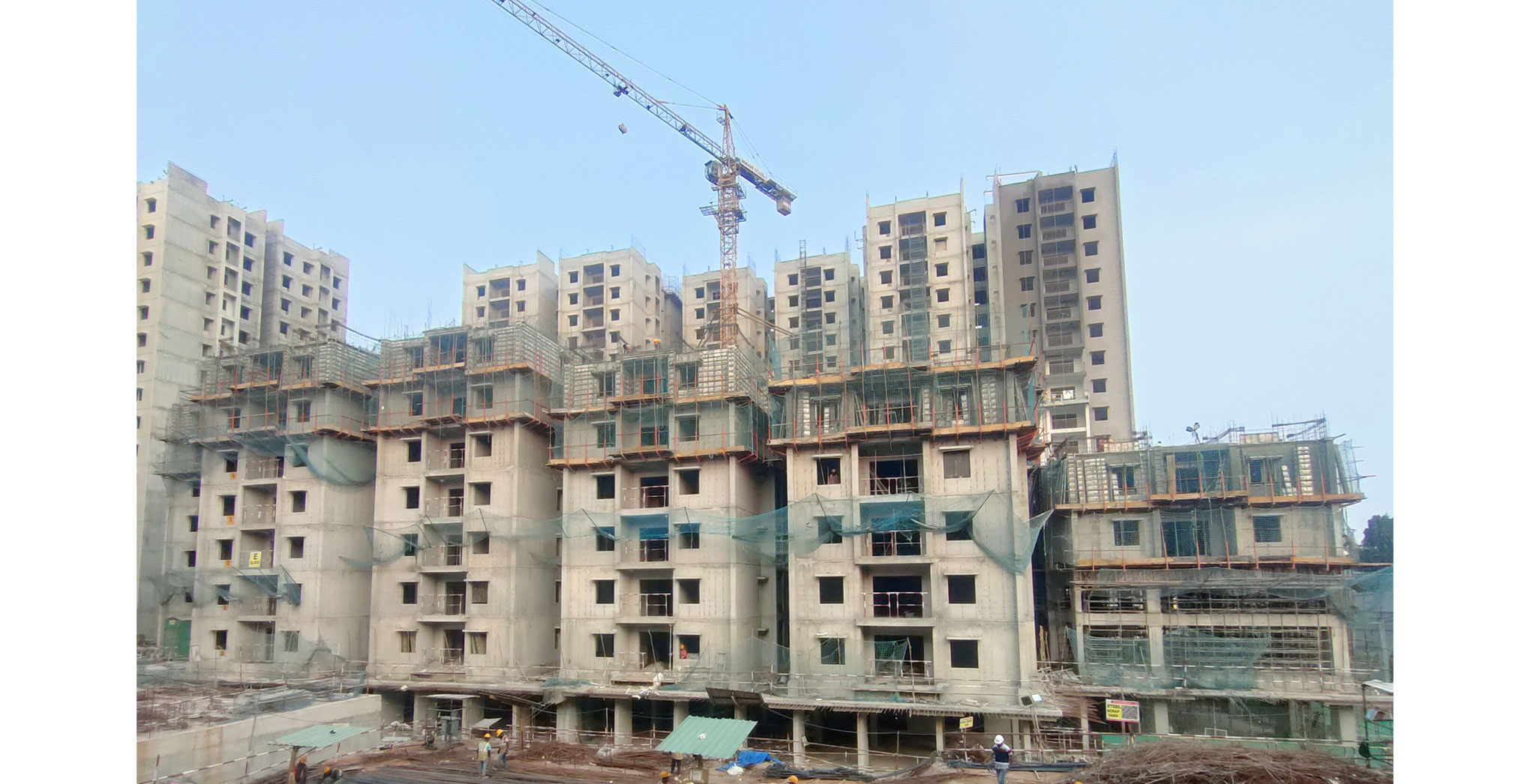 Dec 2022 - Brigade Citadel Tower E: Milestone Release - On Casting of 3rd Floor Slab