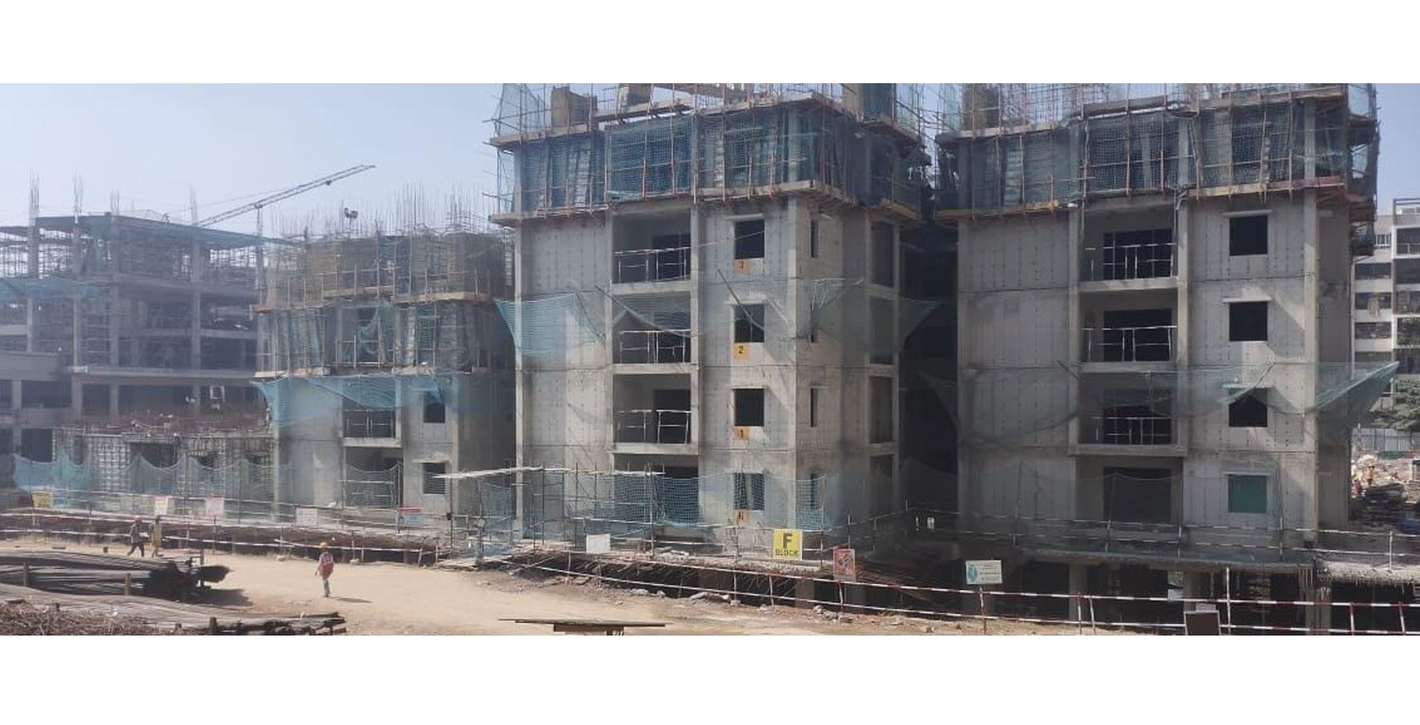 Dec 2022 - Brigade Citadel Tower F: Milestone Release - On Casting of Ground Floor Slab