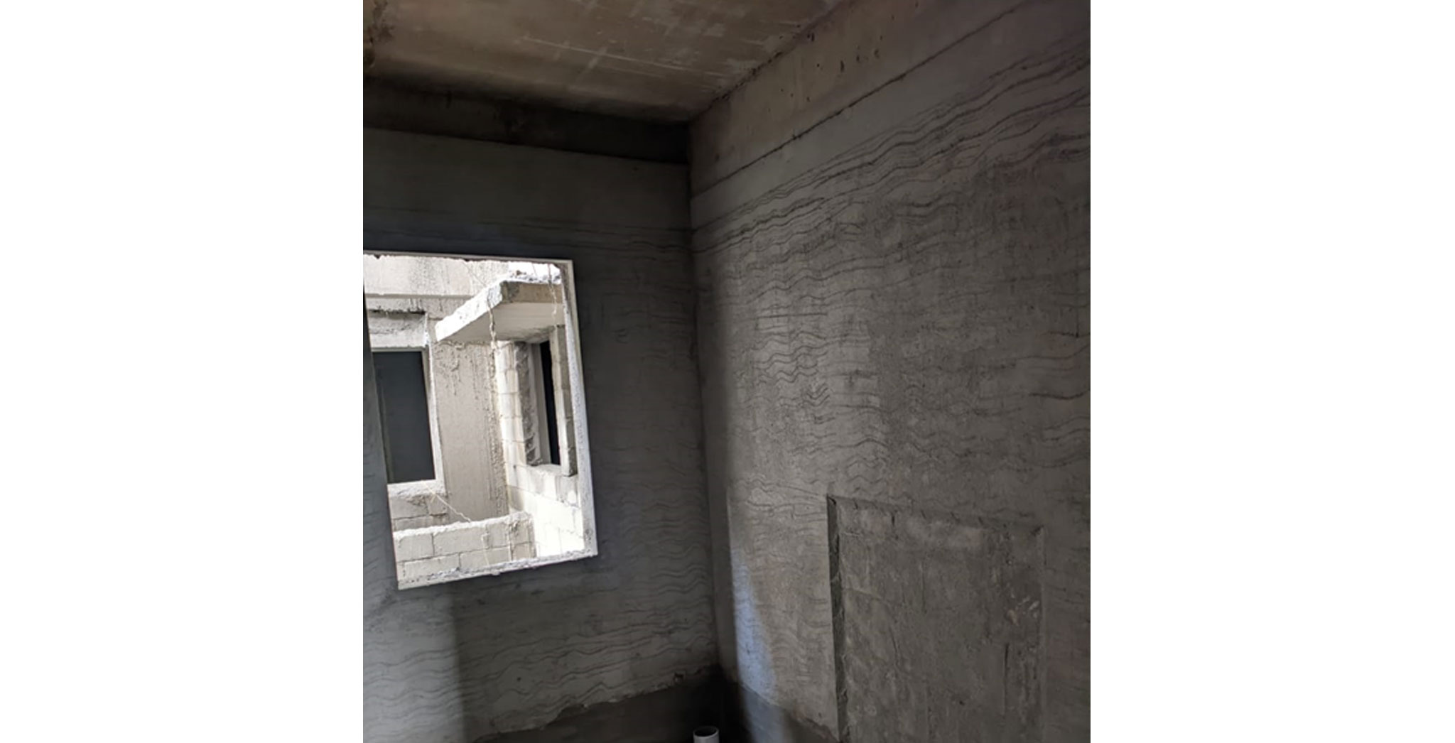 Dec 2022 - C Block: Toilet rough plastering WIP