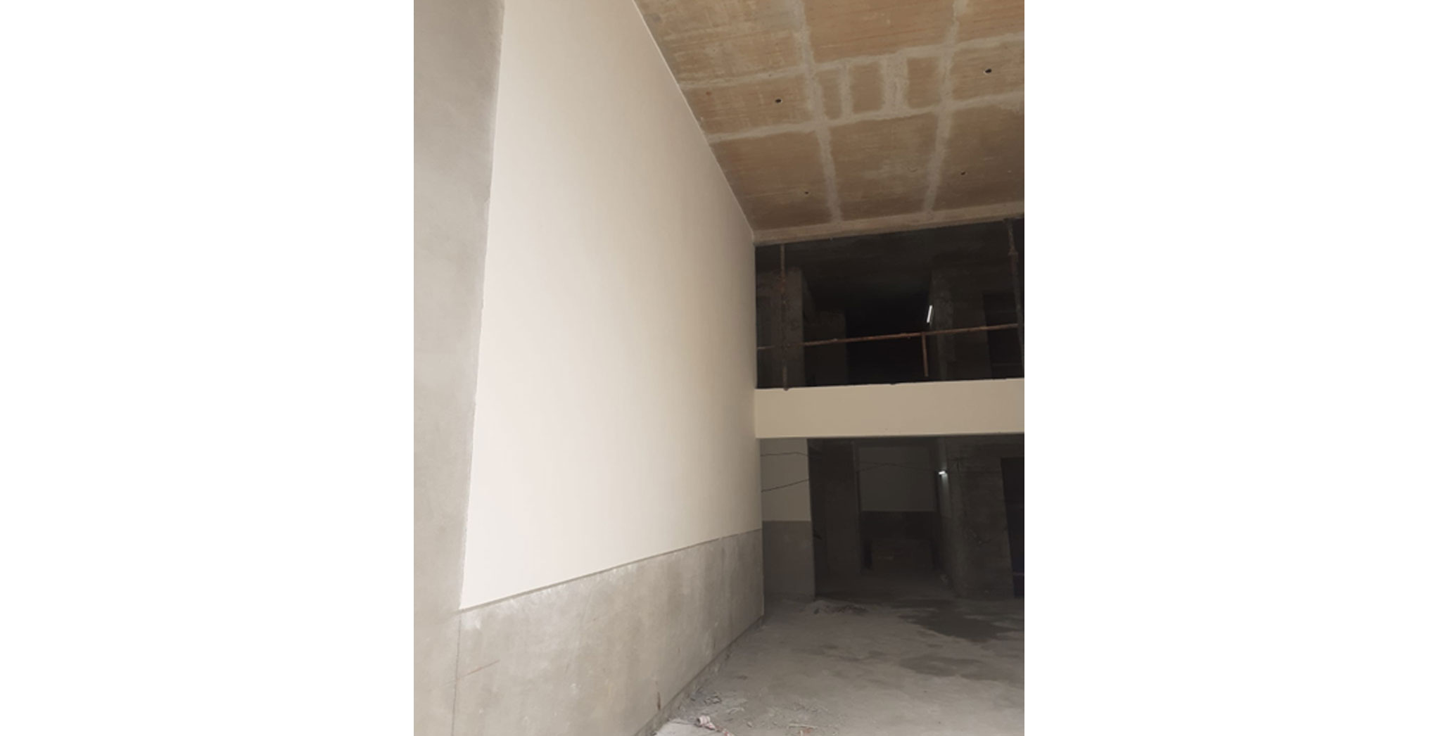Dec 2022 - Block B: Ground floor putty work WIP