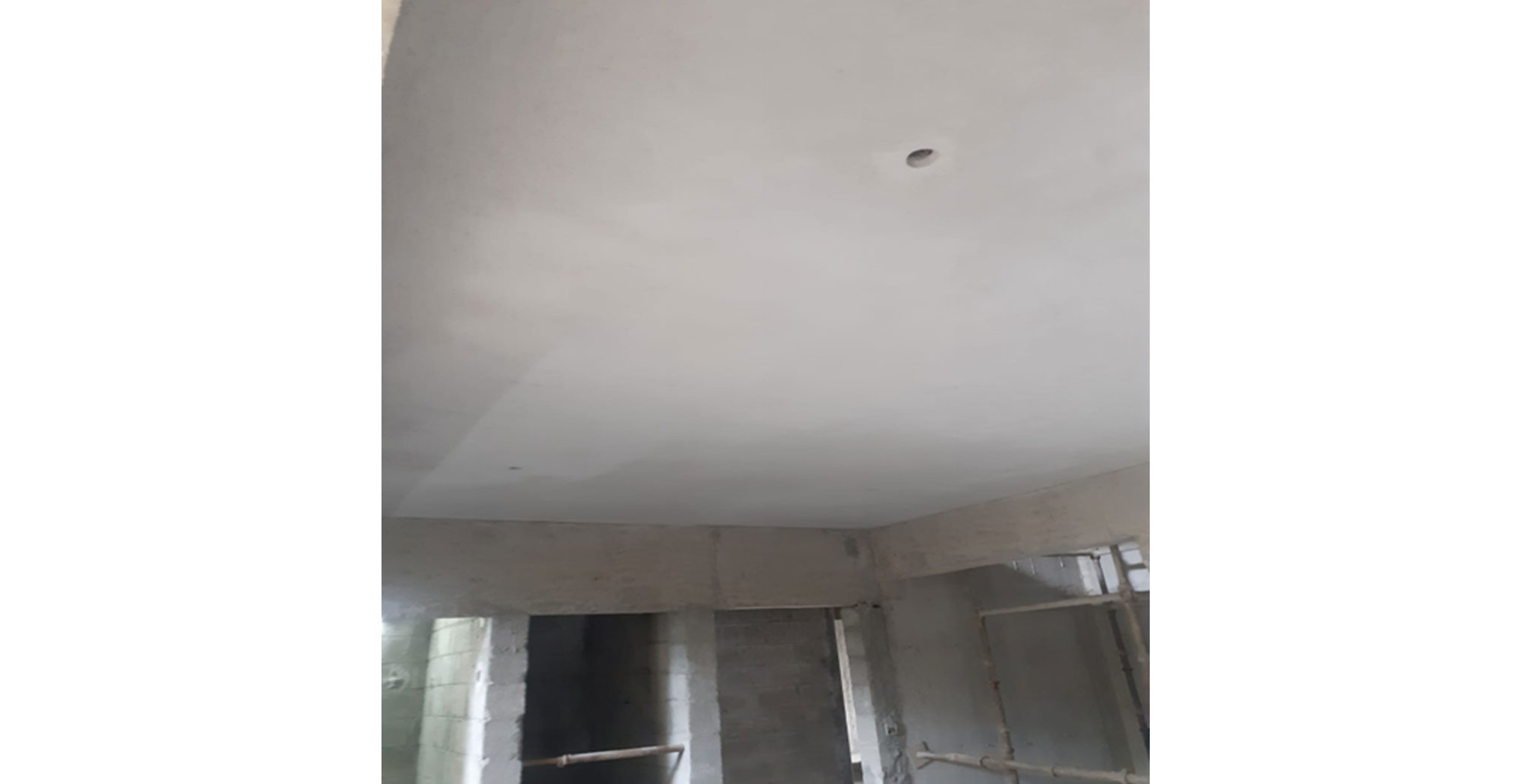 Dec 2022 - Block A: Lobby ceiling plastering WIP