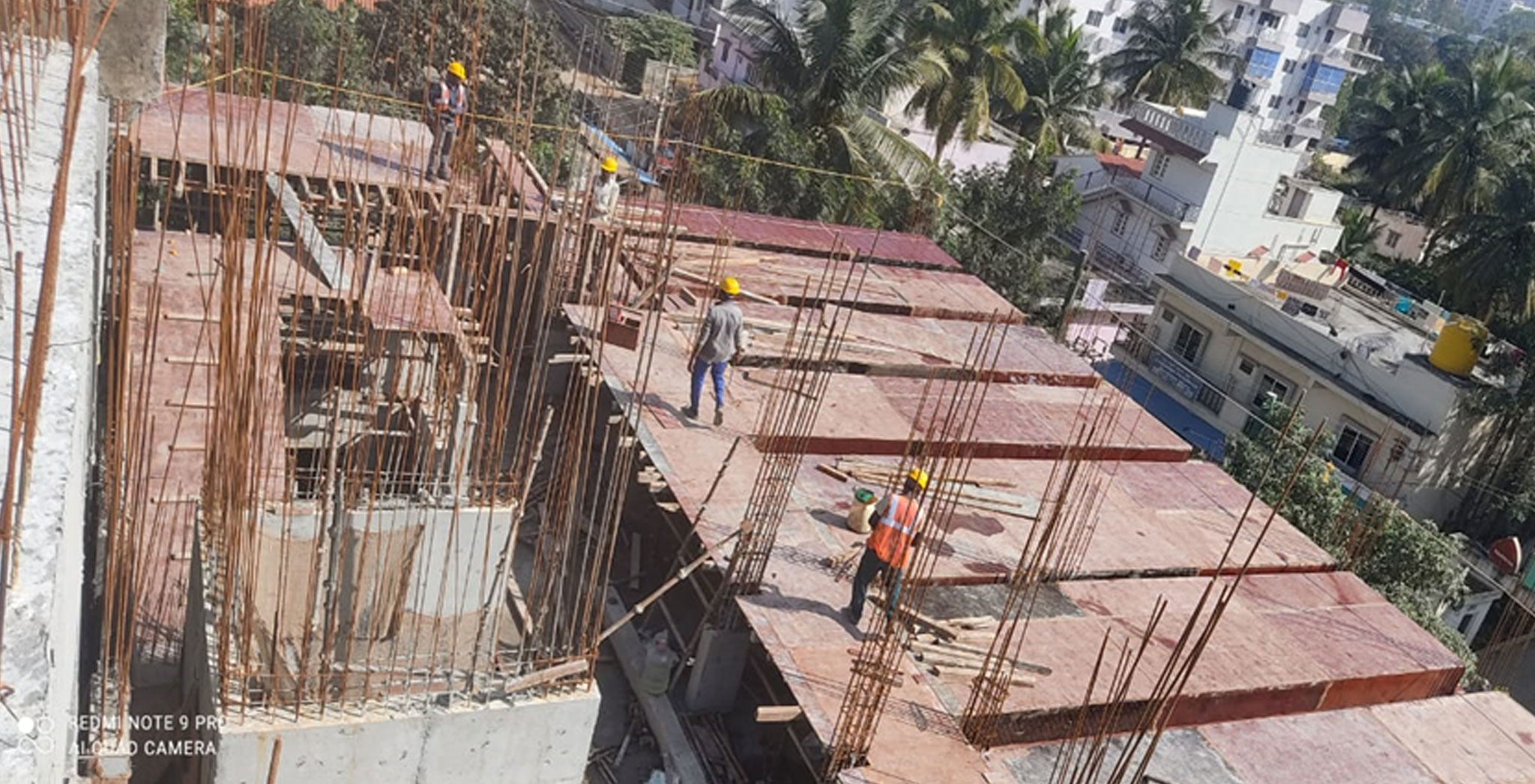 Dec 2022 - Club house: Swimming pool bottom slab WIP