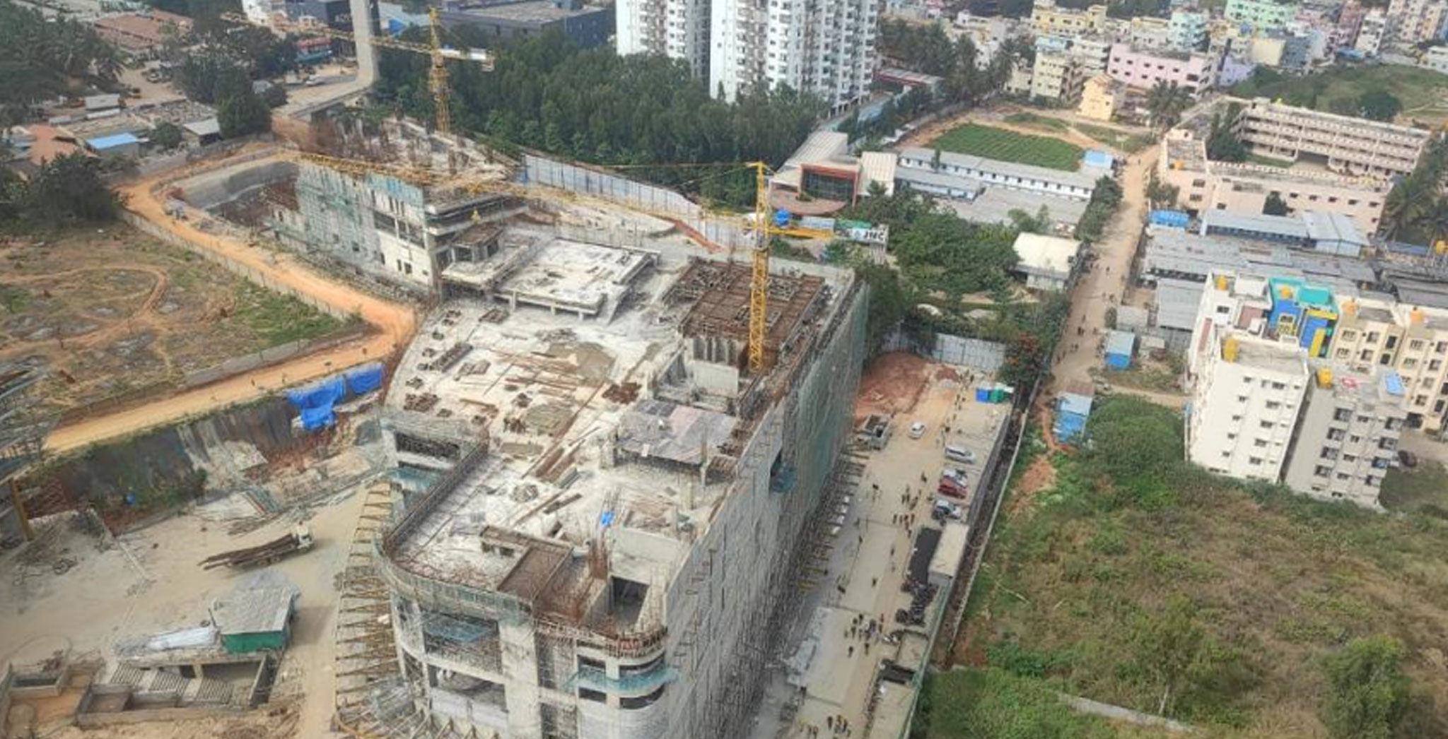 Dec 2022 - Arcadia: Terrace floor completed