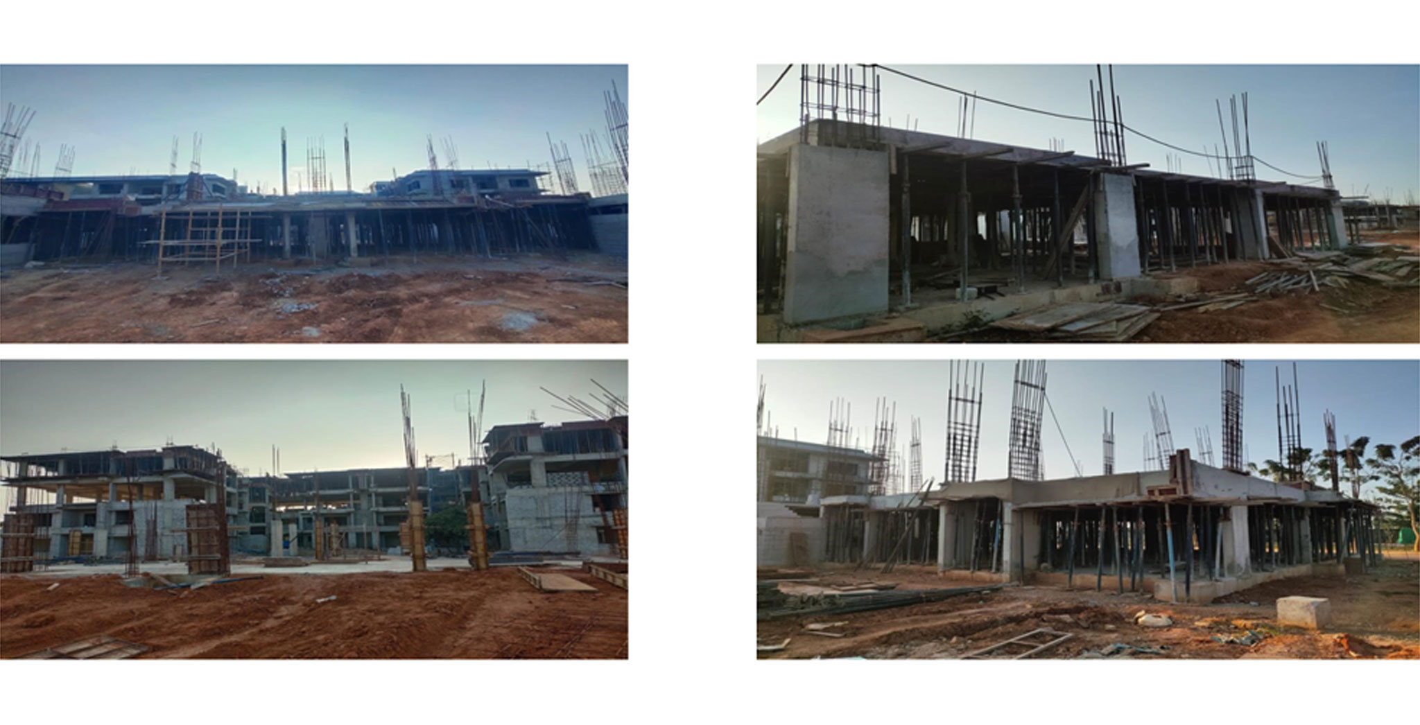 Dec 2022 - Cluster: OPQ- Structure work in progress. RST- Foundation completed & structure works in progress