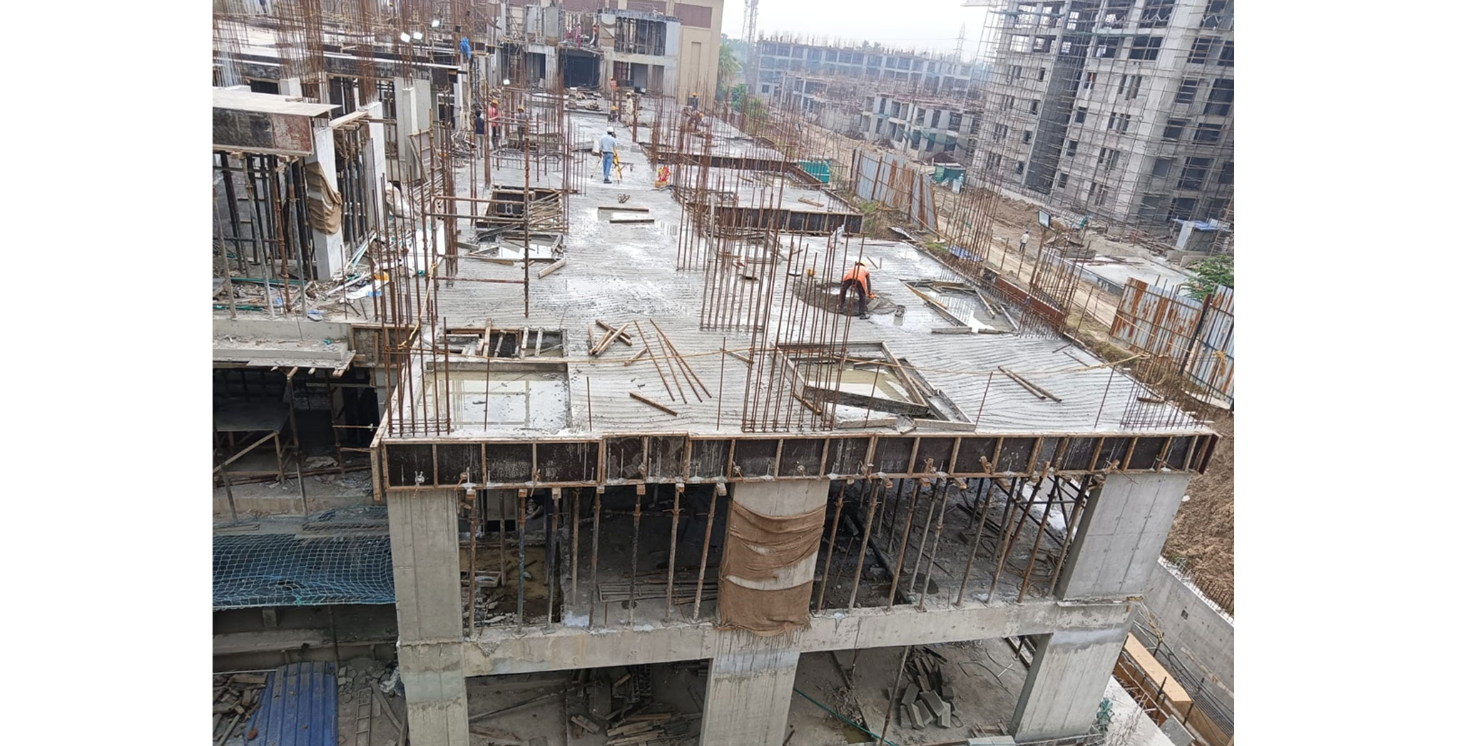 Jan 2023 - Xanadu Celeste Tower N: Milestone Release – On Casting of 2nd Floor Slab