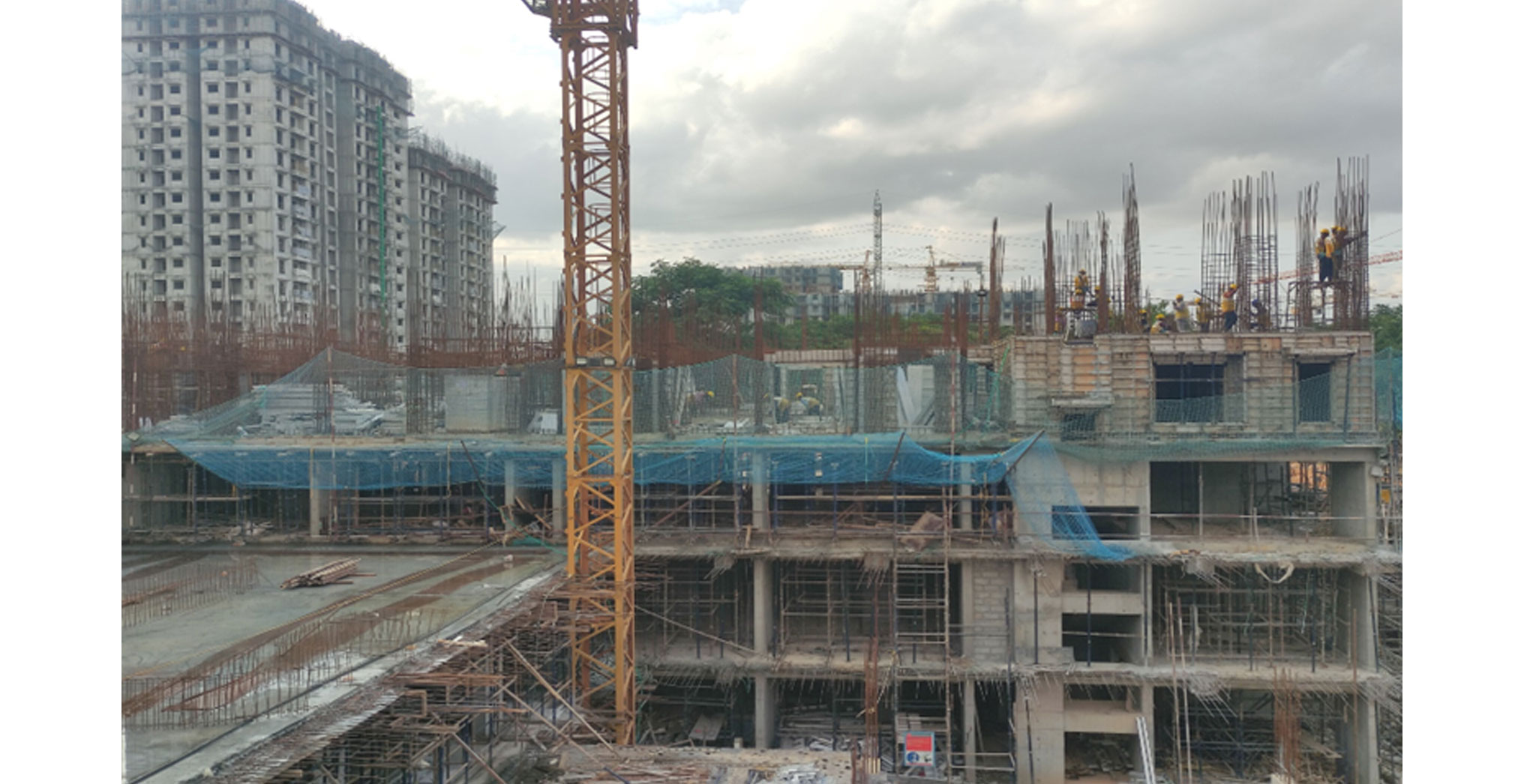  Cobalt Wing A – Second floor slab shuttering in progress - Status Images 11