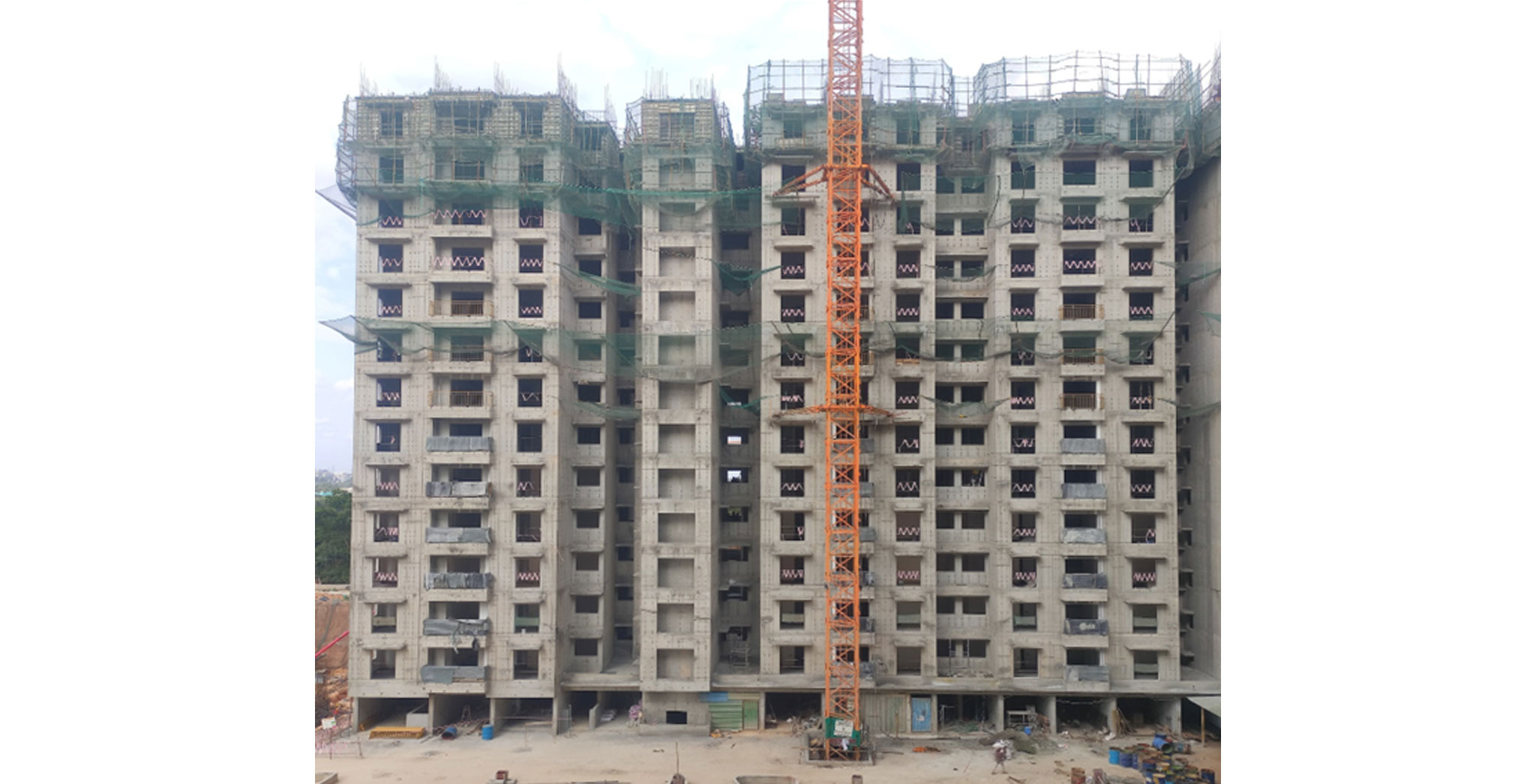  Dioro Wing C - 14th Floor slab shuttering WIP - Status Images 41