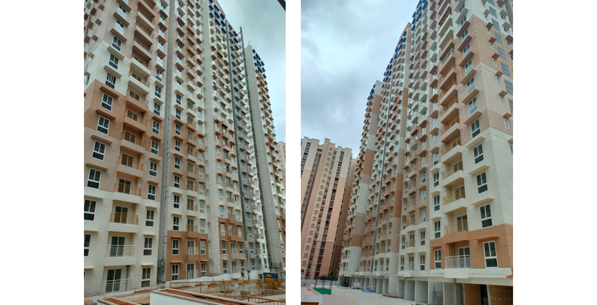  Emerald East, South and West wing External Painting works Started - Status Images 4