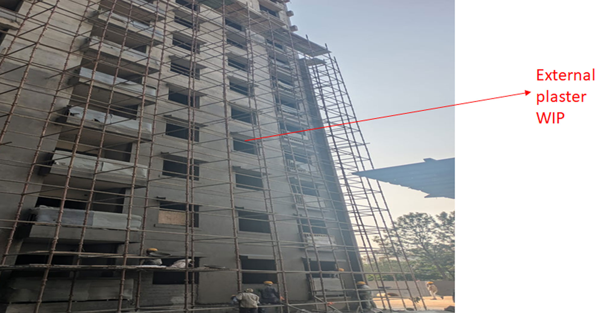 Jul 2025 -  Brigade Ivory Phase 2 External plaster