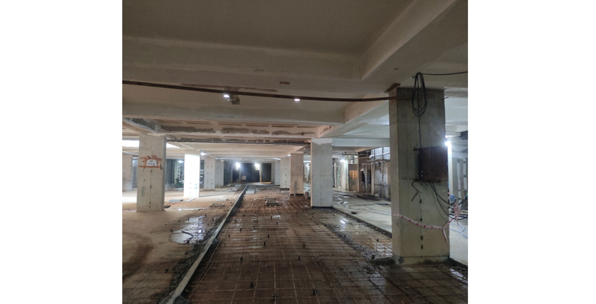  Dioro Basement Concrete flooring works in progress - Status Images 22