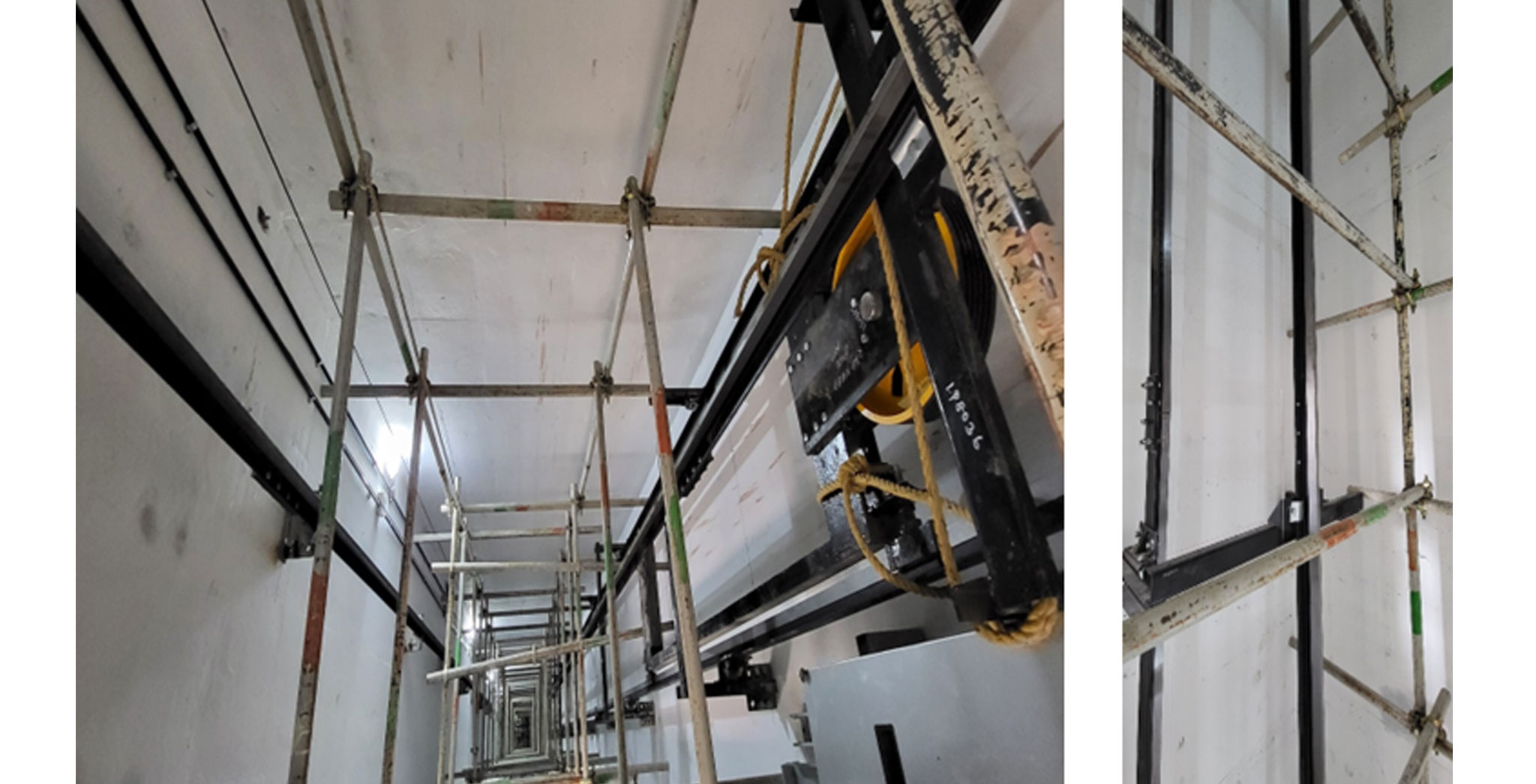  Aurum Passenger lift installation work in progress - Status Images 6