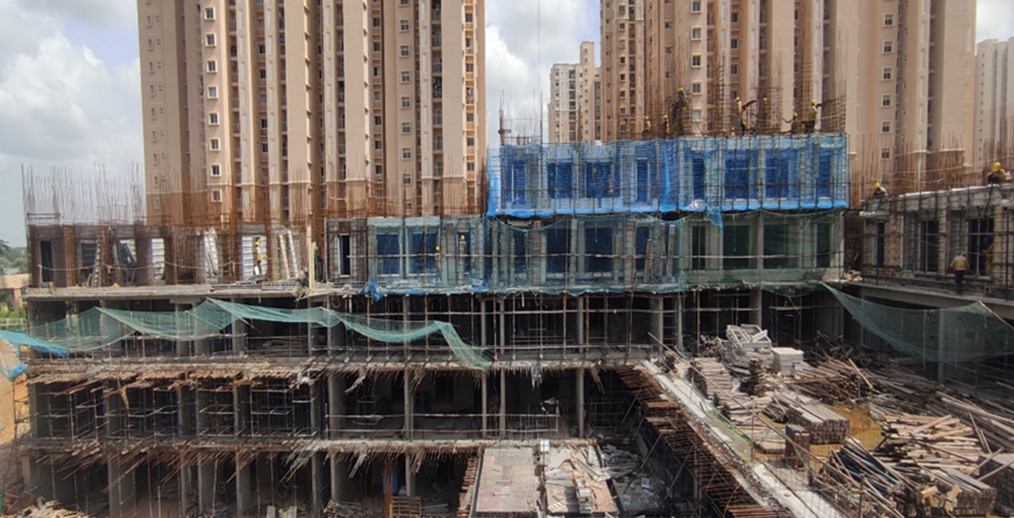 Wing C – 1st and 2nd floor Aluminum initial setting WIP - Status Images 8