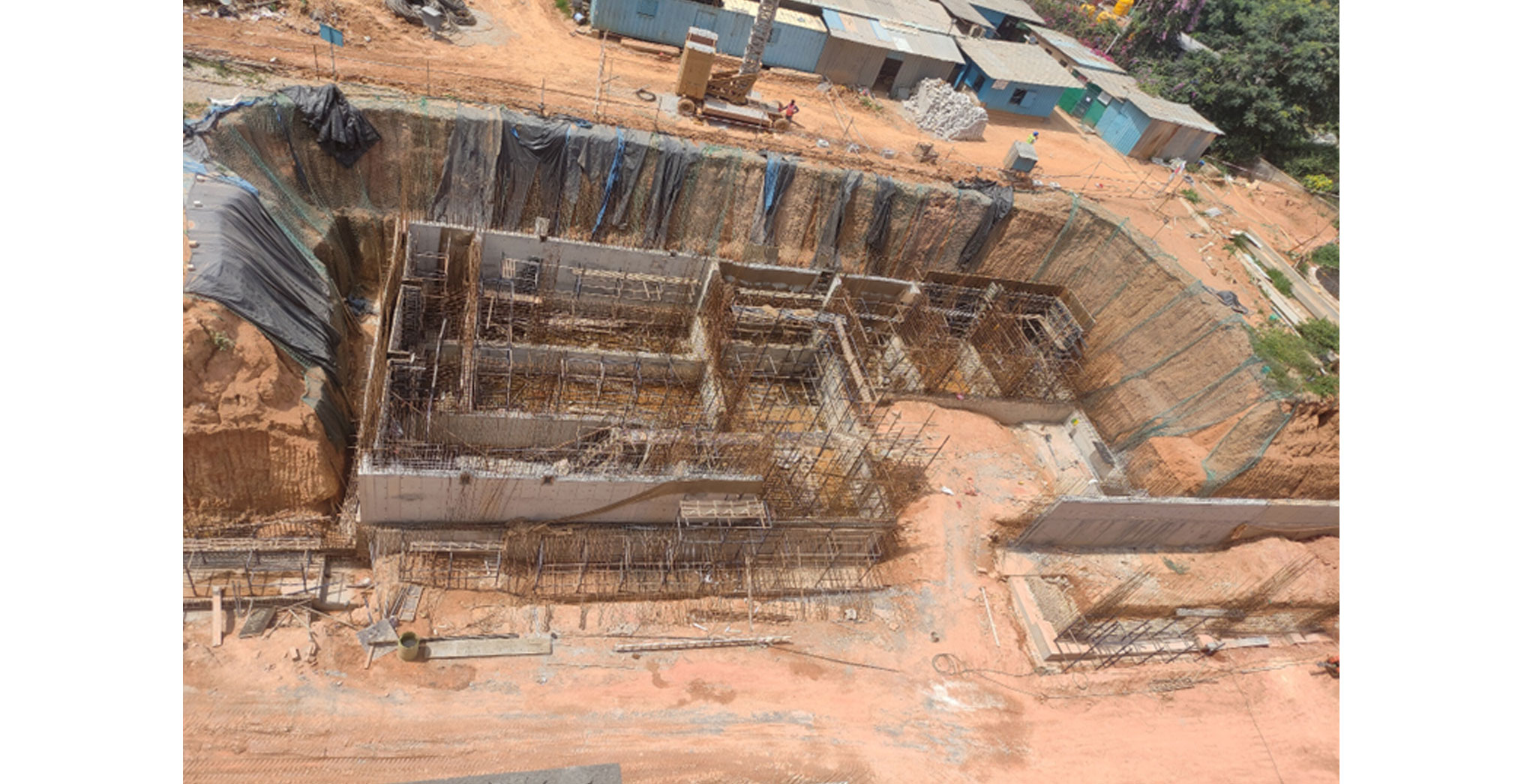 STP – Wall concrete in progress - Status Images 9