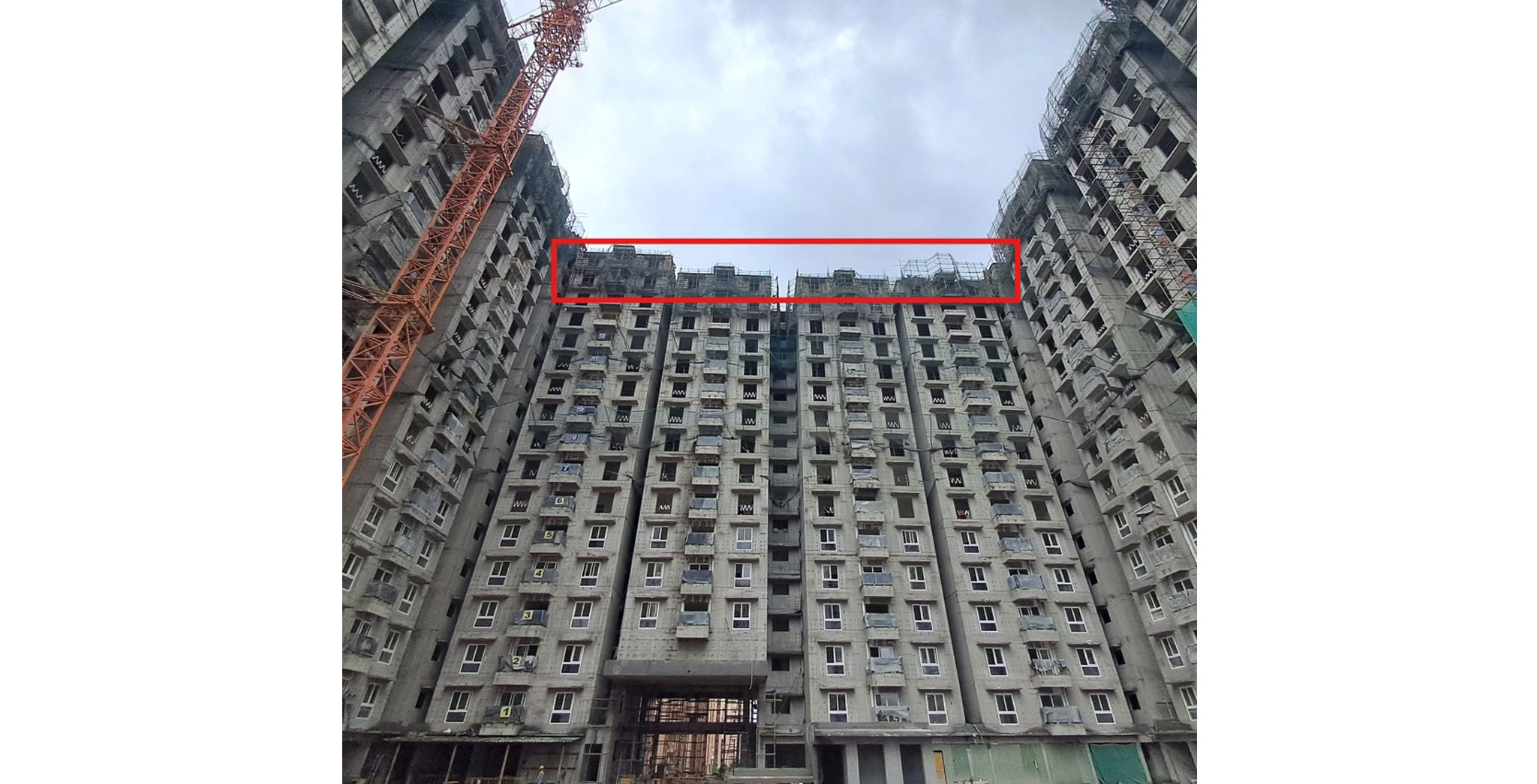  Brigade EL Dorado Dioro Wing B – Milestone Release On casting of Sixteenth floor slab - Status as on 13th August 2025 - Status Images 12