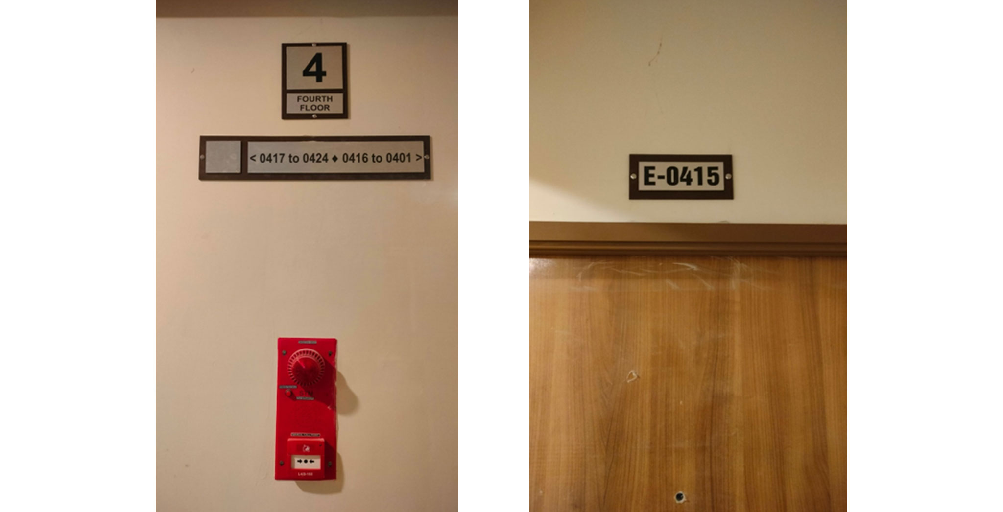 Corridor signage fixing is in progress - Status Images 18