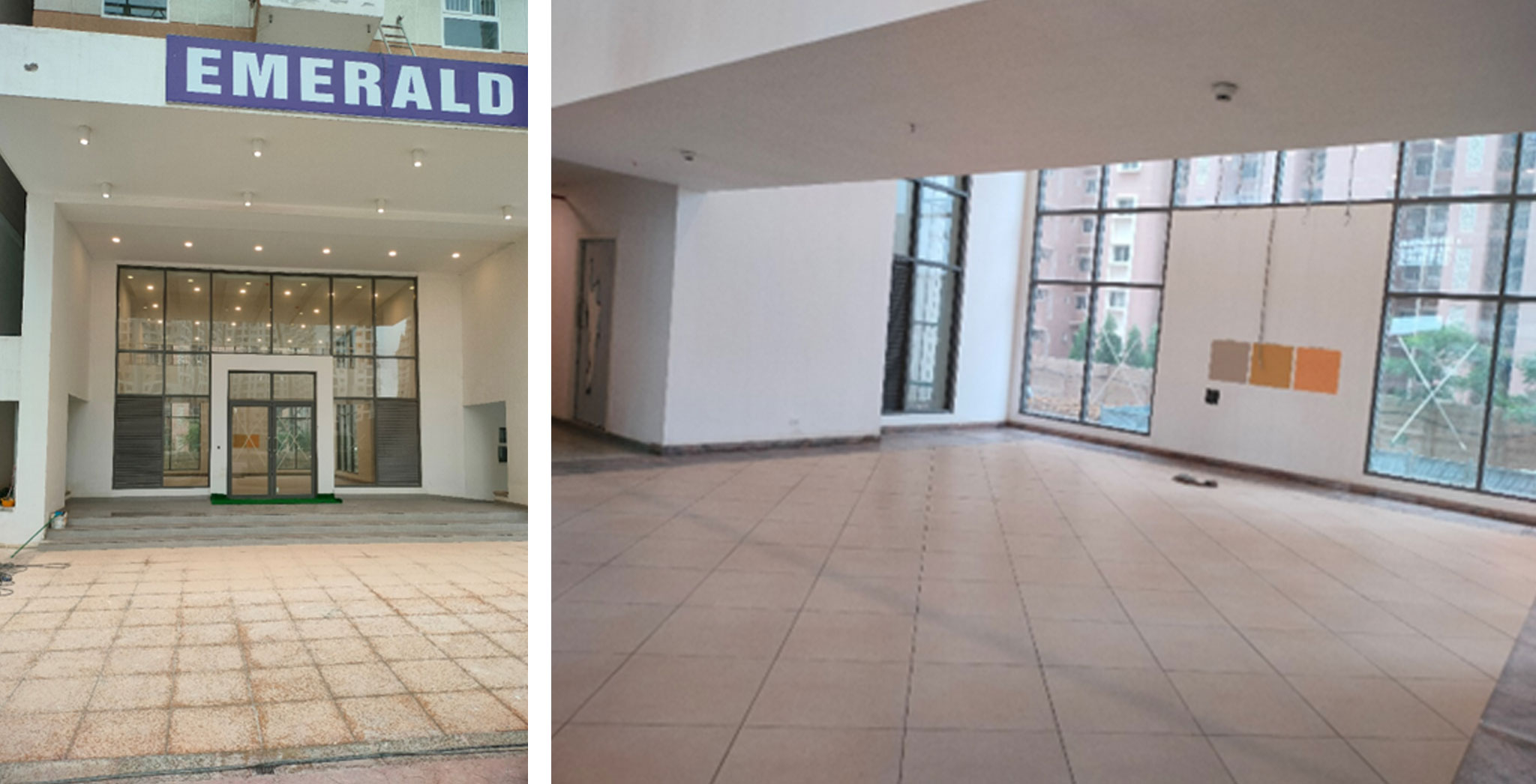  Ground floor triple height lobby finishing WIP - Status Images 19