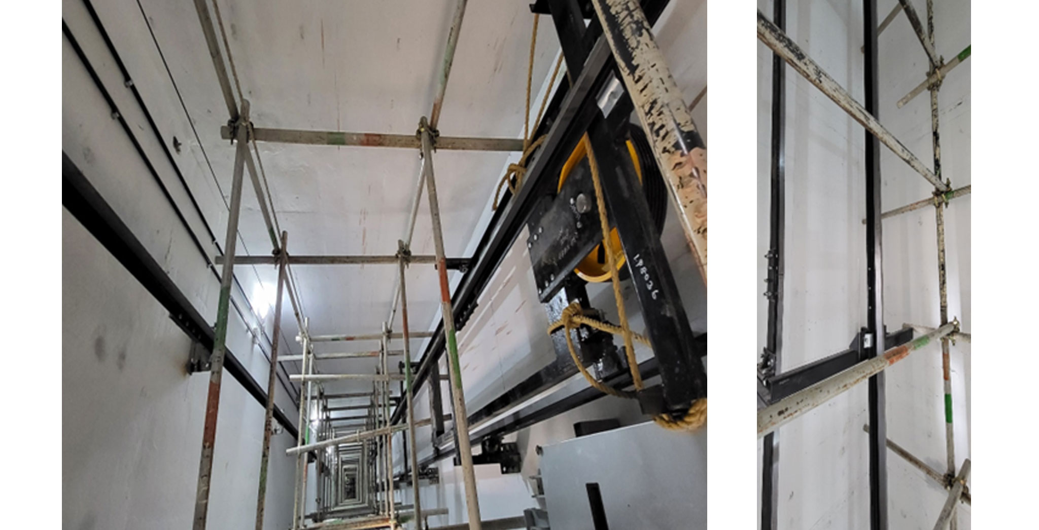  Aurum Passenger lift installation work in progress - Status Images 6