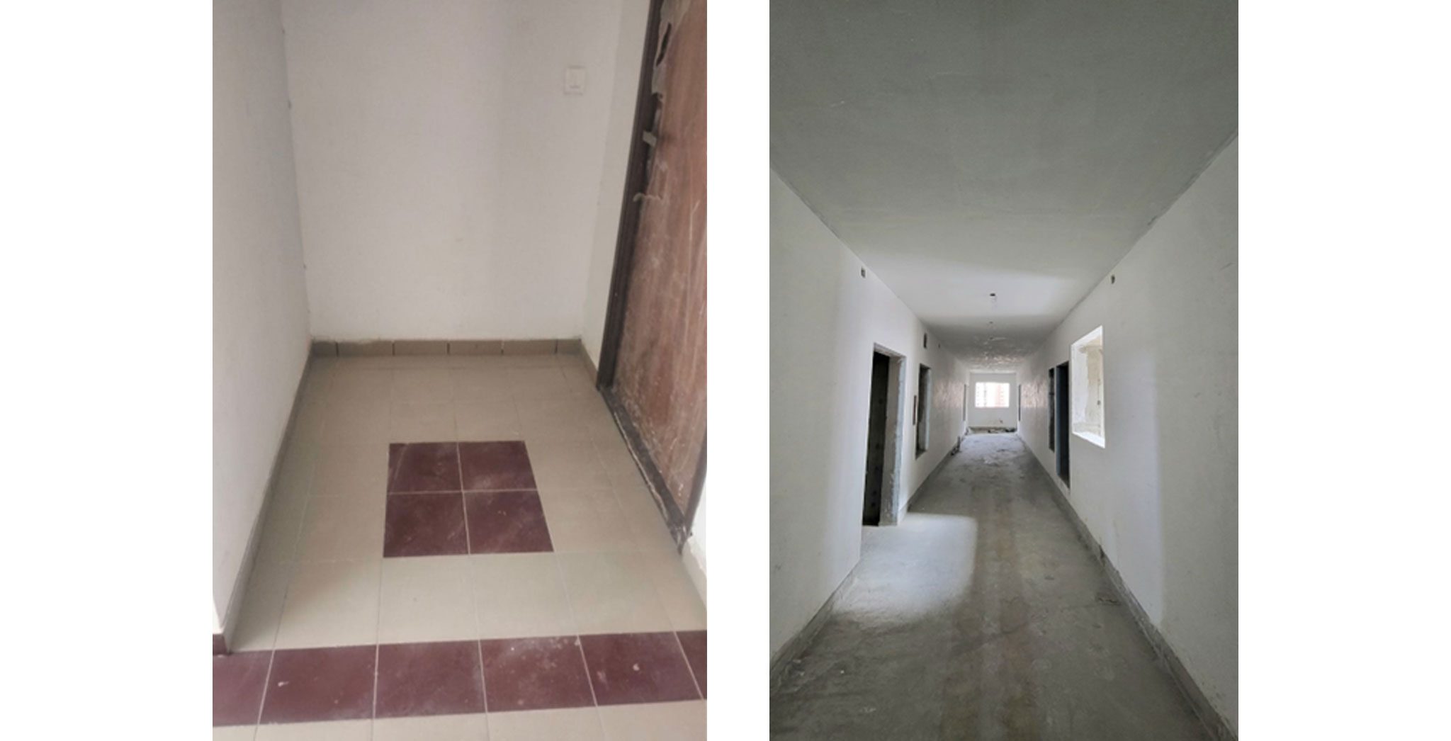  Aurum Corridor Tiling work in progress. And Corridor Painting work in progress - Status Images 12
