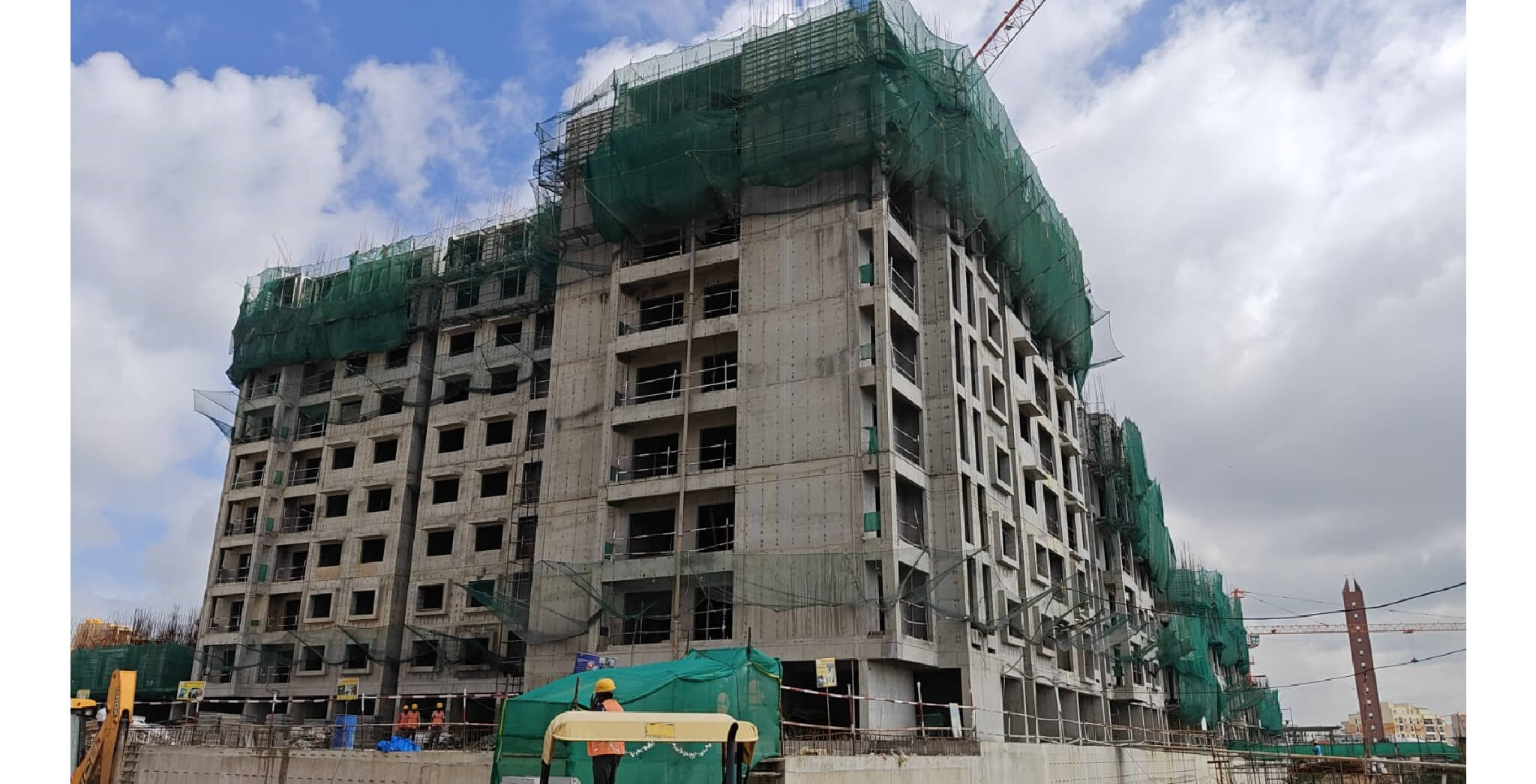 Brigade Valencia Brillio: Milestone Release On Casting of Fifth floor slab Status as on 24th - Sep 2025