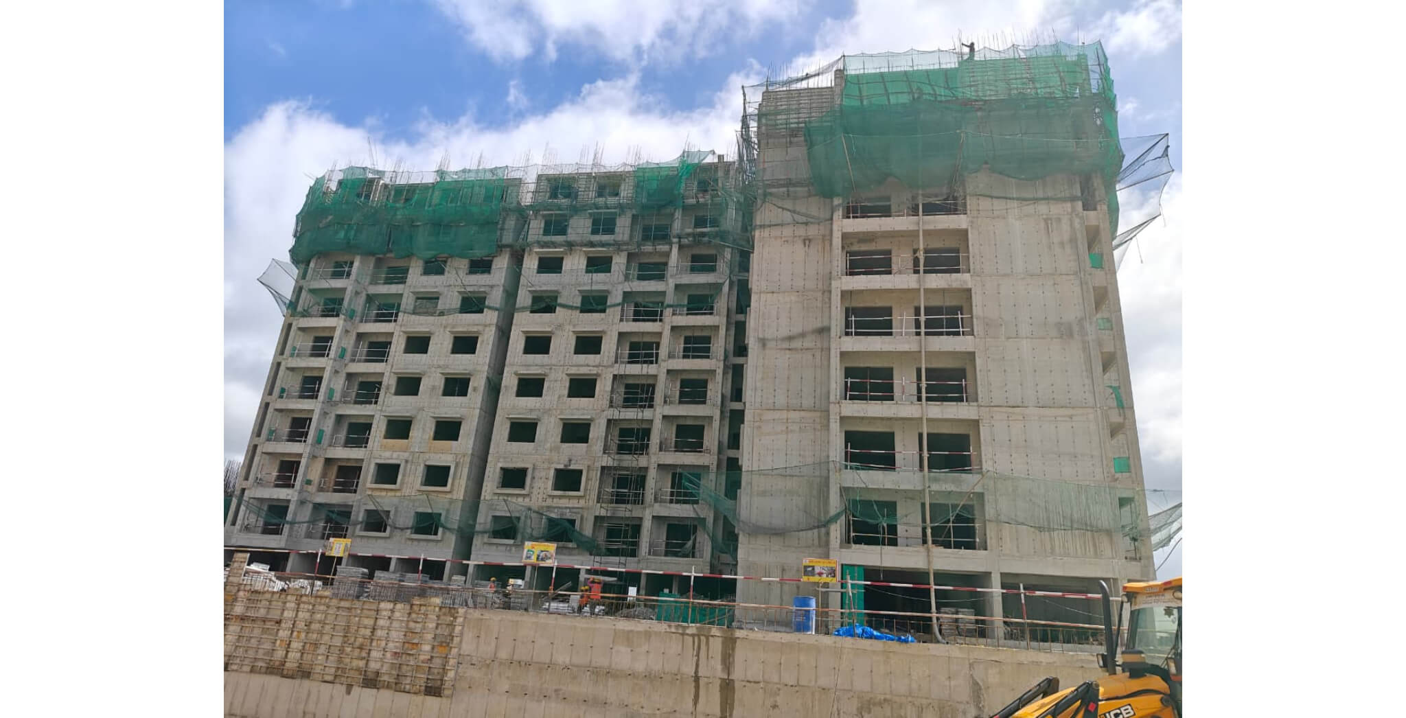 Brigade Valencia Brillio: Milestone Release On Casting of Fifth floor slab Status as on 24th - Sep 2025