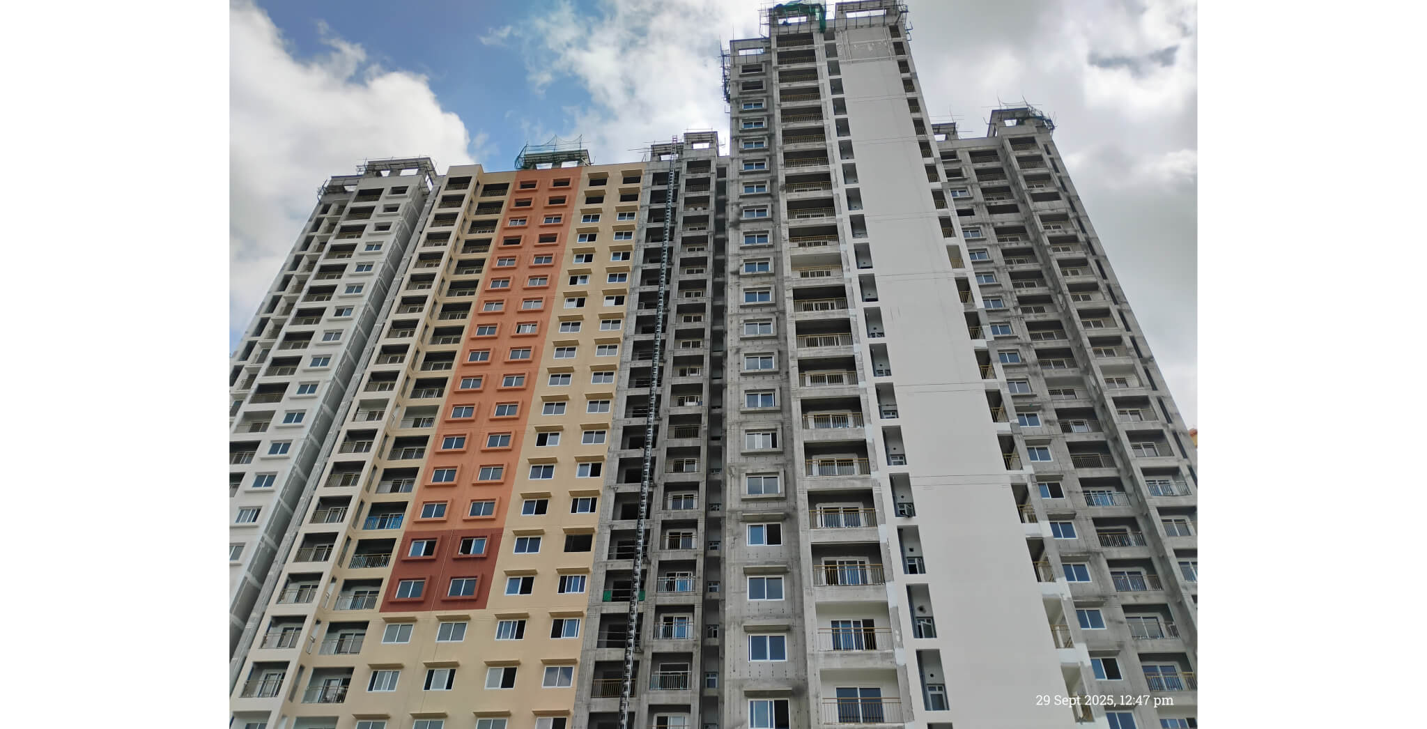 Brigade Valencia Cielo: UPVC Windows Fixing in Progress - Sep 2025