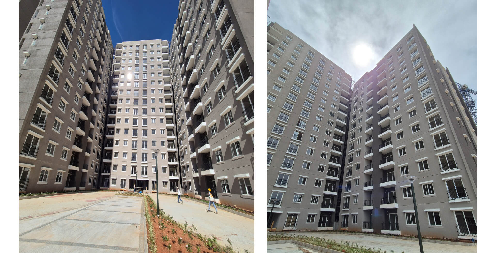 Sep 2025 -  H Block External Texture Paint Completed