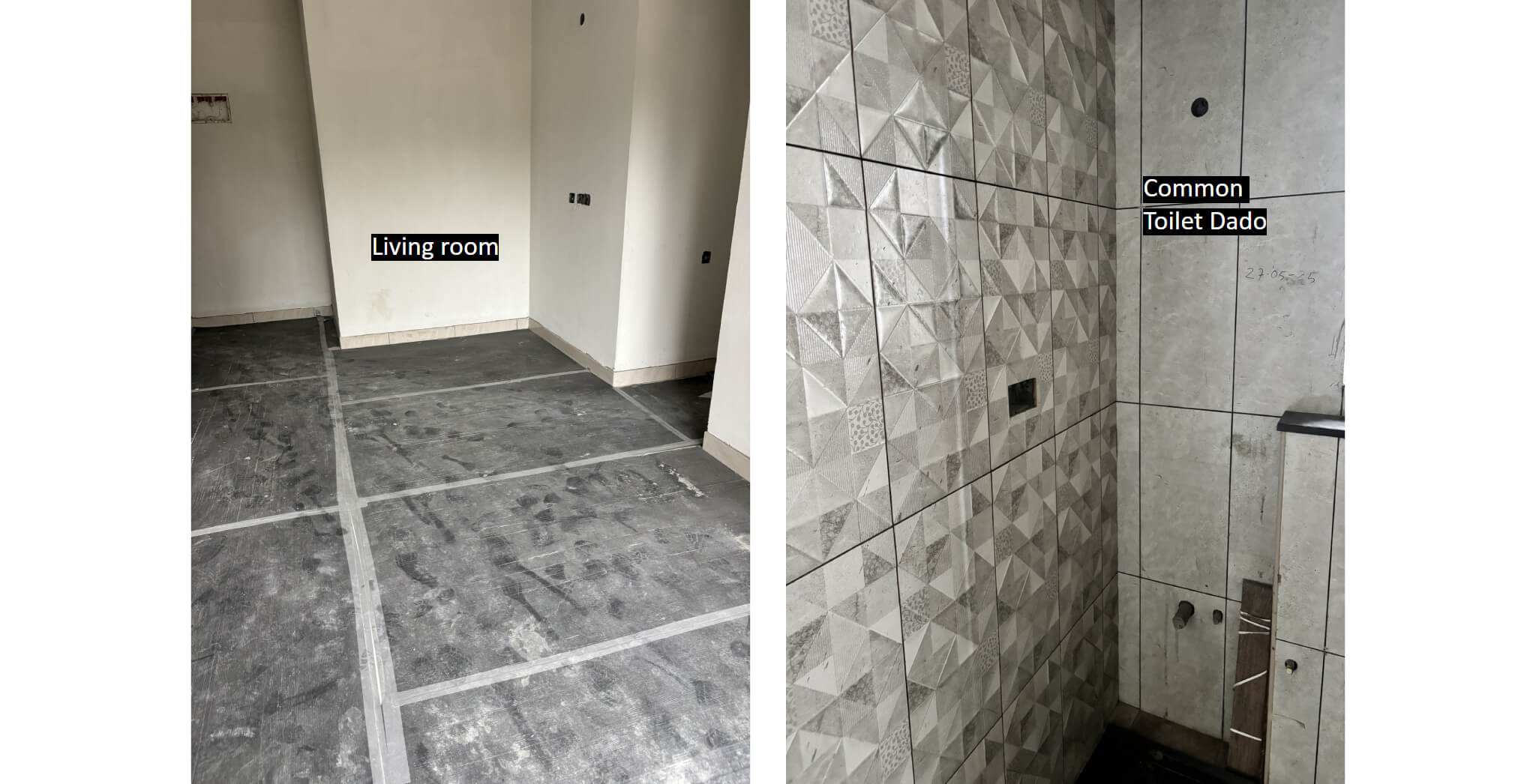 Sep 2025 -  L Block Ground Floor Tiles Completion