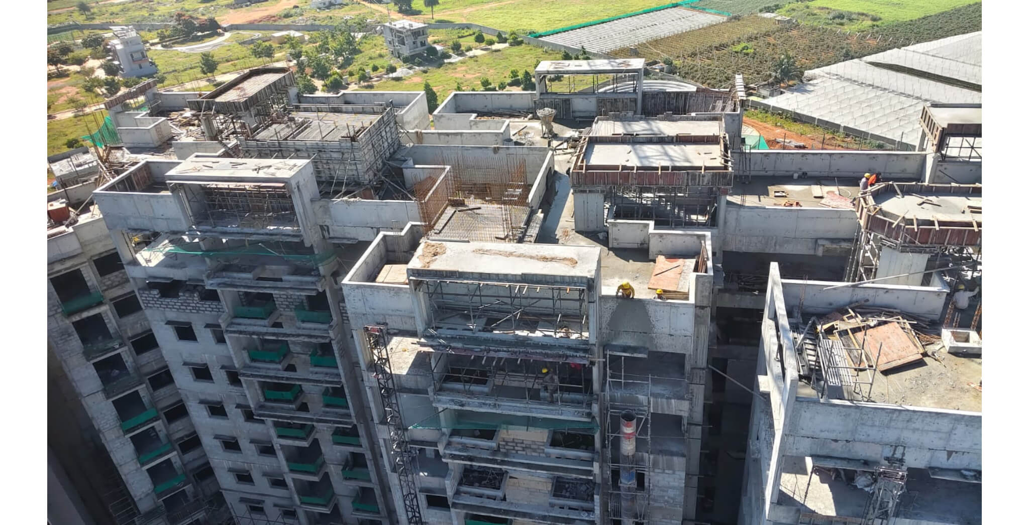 Sep 2025 -  J BLOCK Above Terrace features in progress