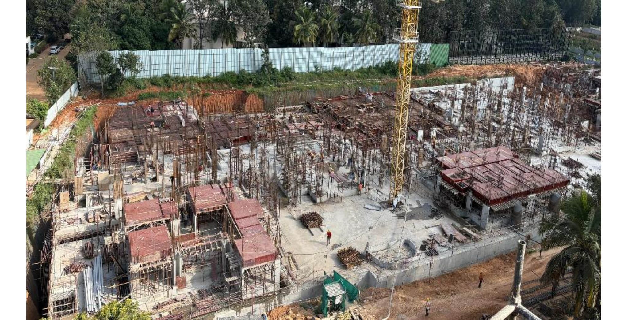 Oct 2025 - Brigade Orchards Ebony Tower A & B- Ground Floor Slab in Progress Oct 2025 - Brigade Orchards Ebony Tower A & B- Ground Floor Slab in Progress