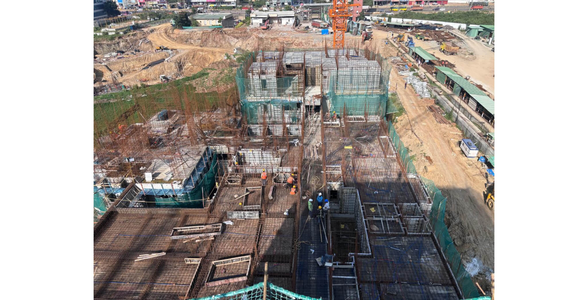 Brigade Valencia Brillio: Part 1ST Floor Slab in Progress - Oct 2025