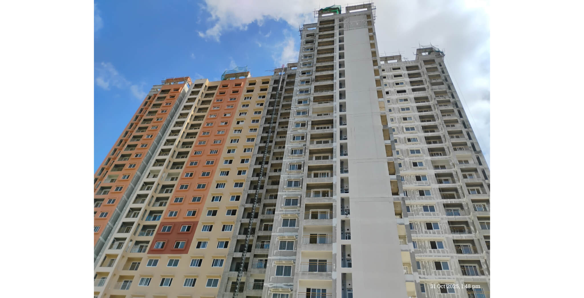 Brigade Valencia Cielo: UPVC Windows Fixing in Progress - Oct 2025