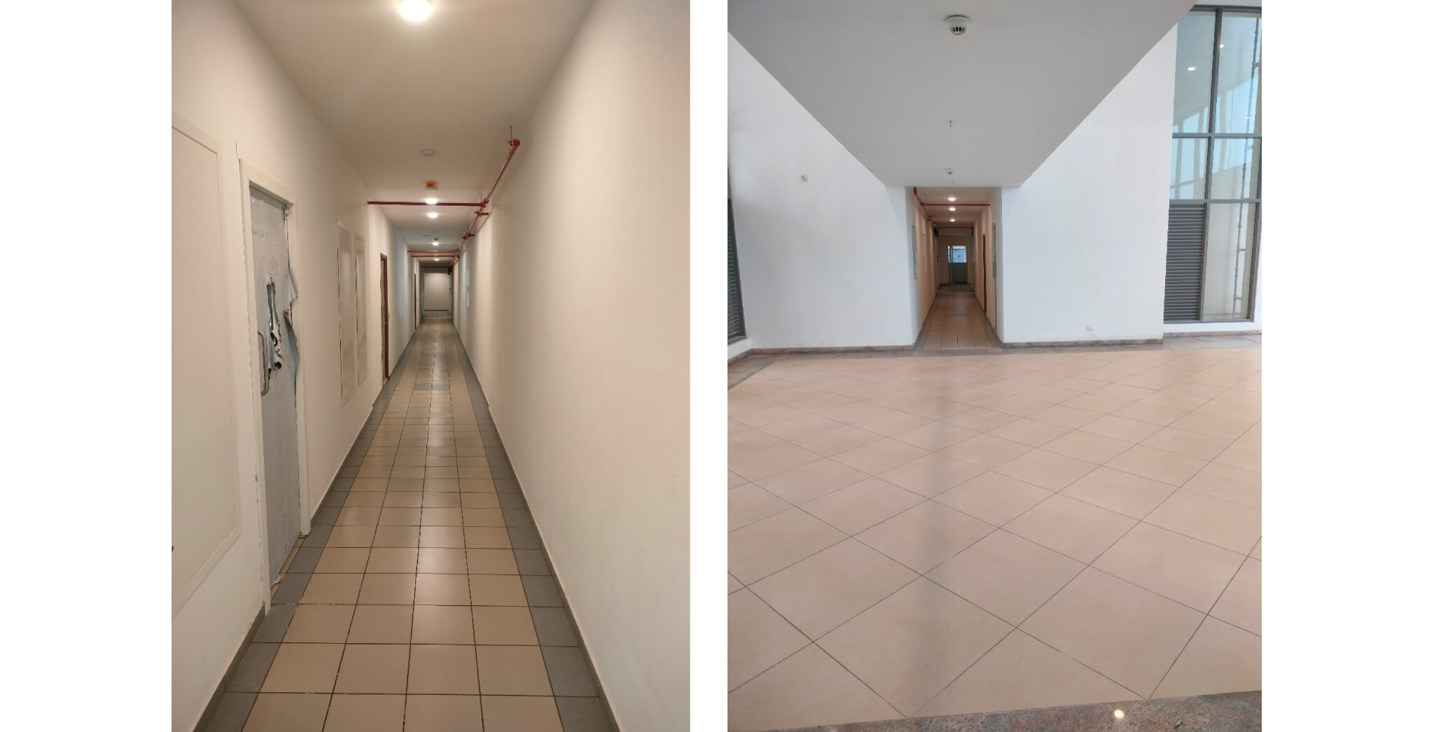  Ground floor corridor Painting  work in progress - Status Images 21