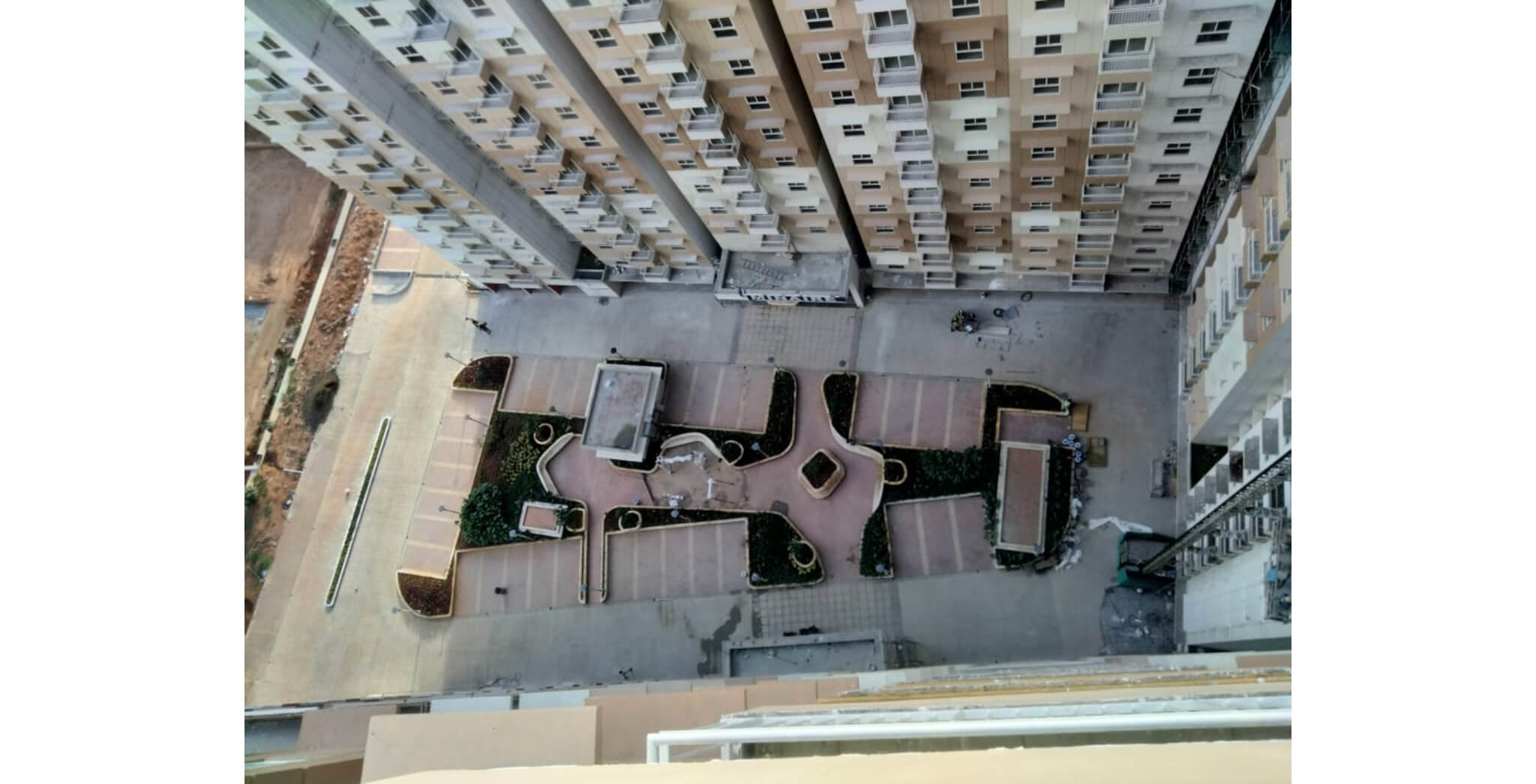  Central podium softscape work in progress  - Status Images 15