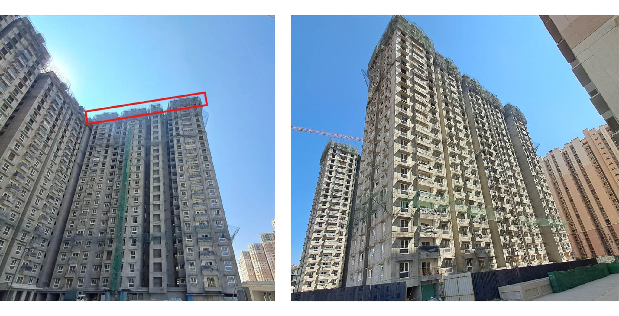  Wing A - Milestone Release - On casting of Terrace slab - Status as on 15th Nov 2025 - Status Images 16